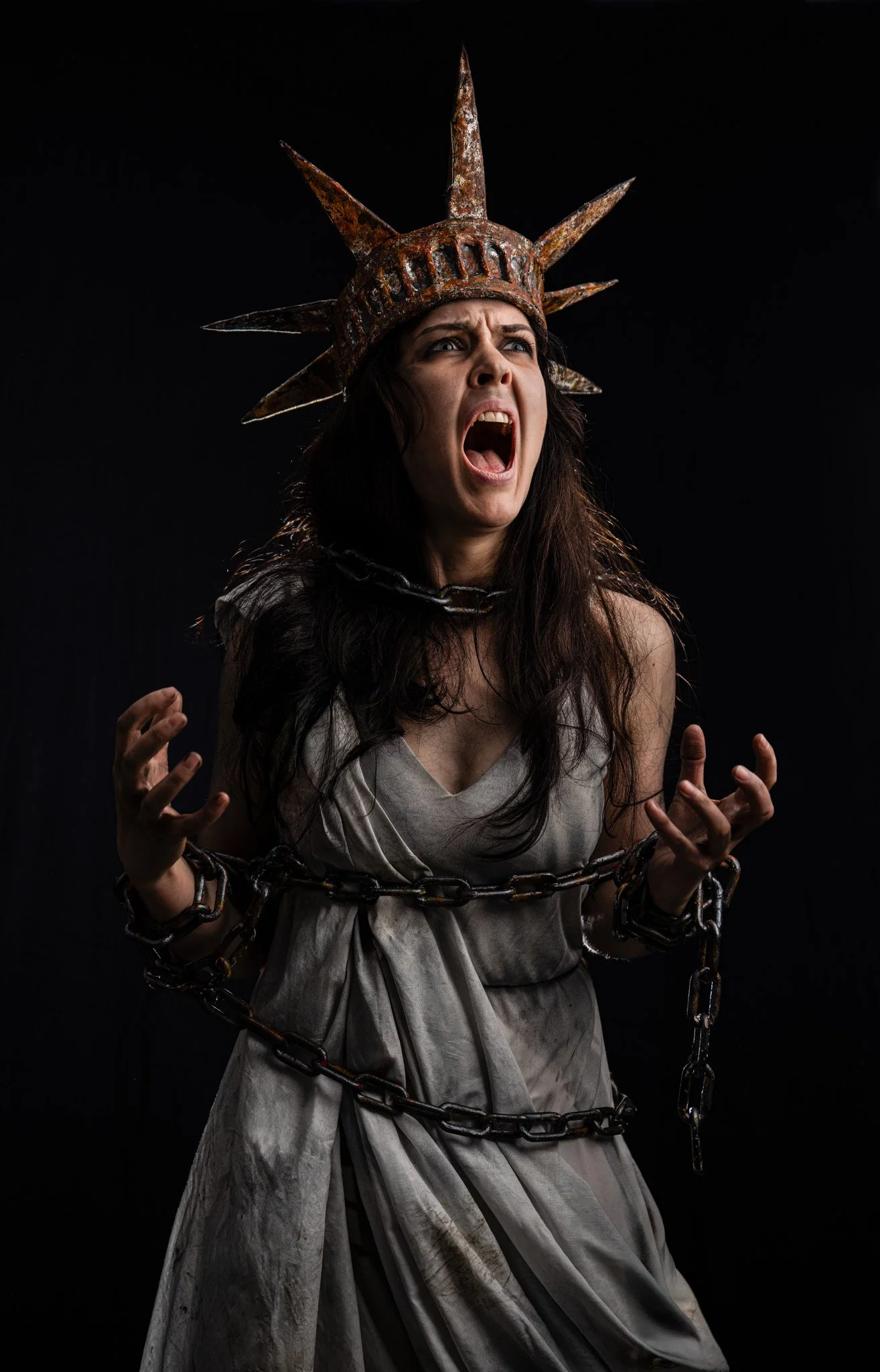 Liberty in Torture - Fine Art