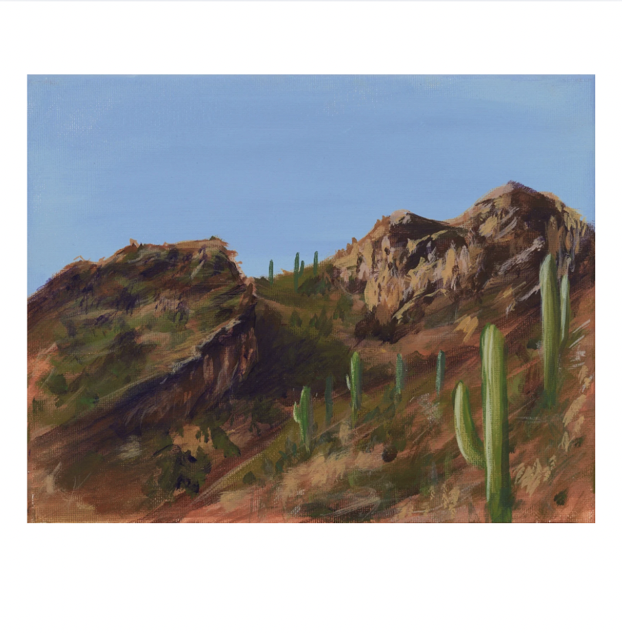 Desert Mountain Giclee