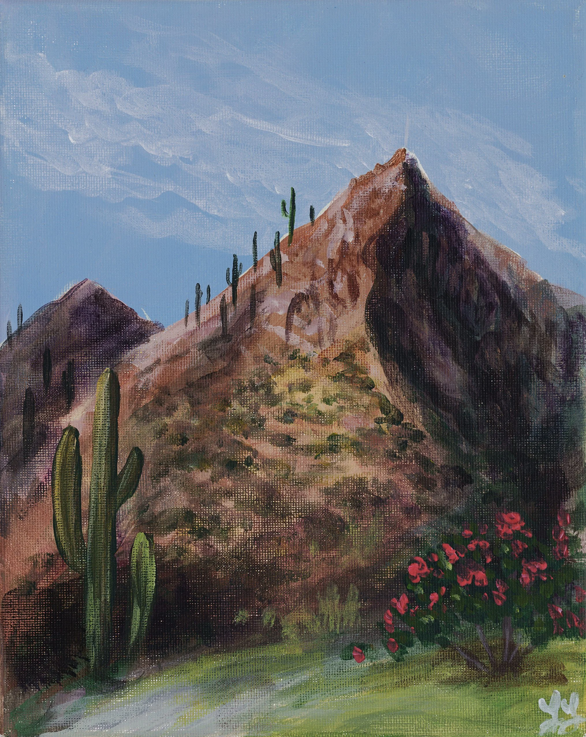 Salvation Peak - 2025 acrylic