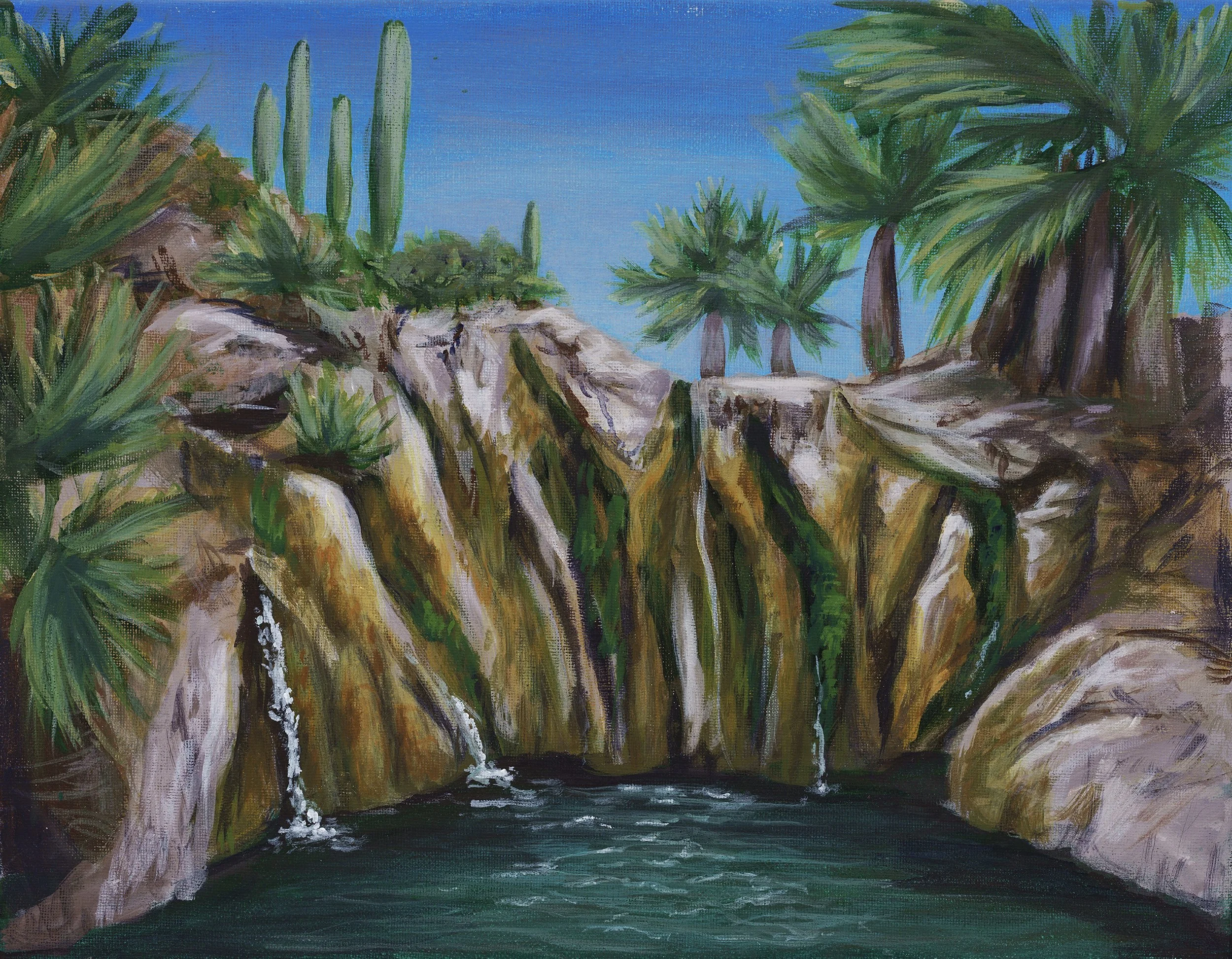 Castle Hot Springs - 2025 acrylic