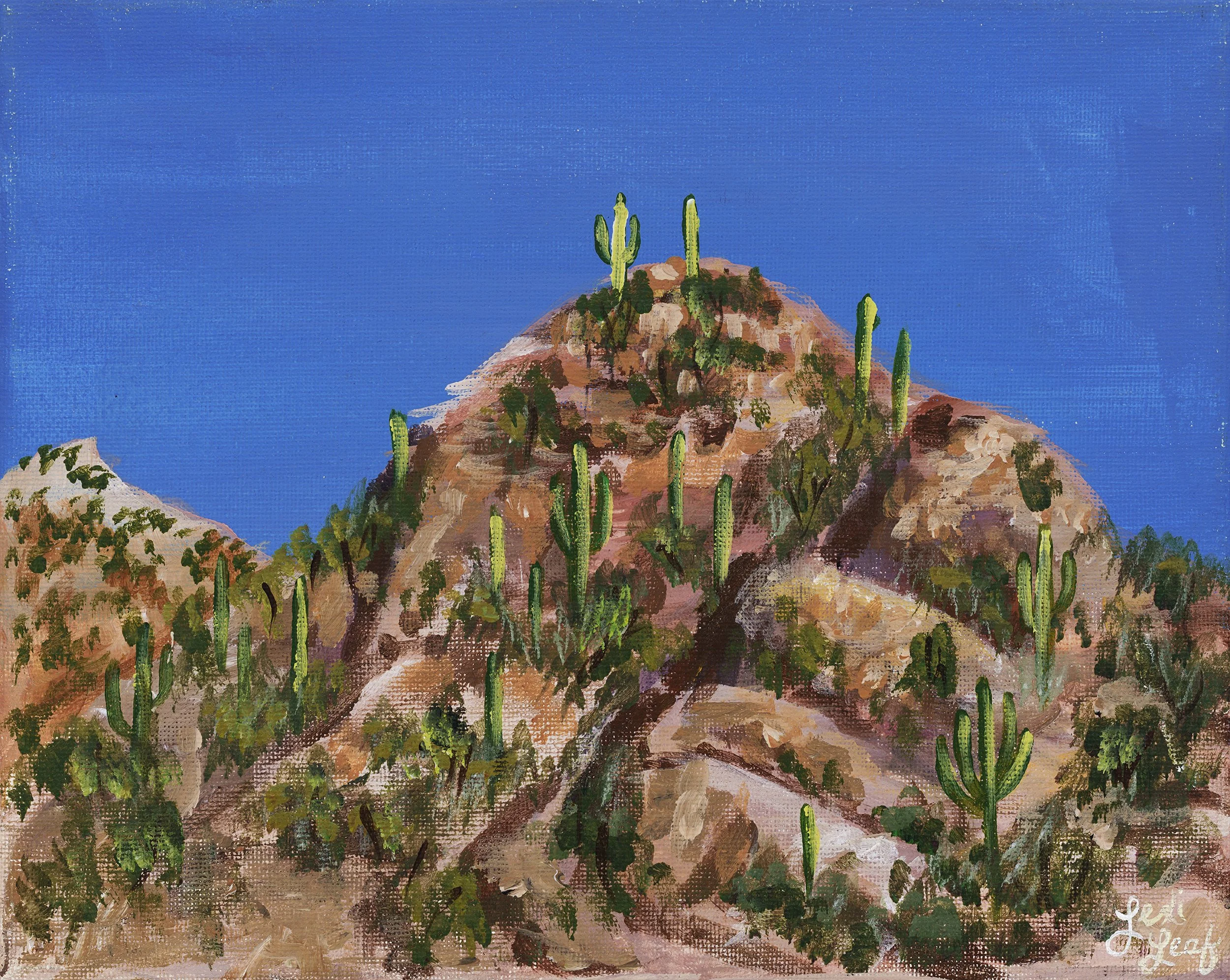 Castle Peak - 2024 acrylic