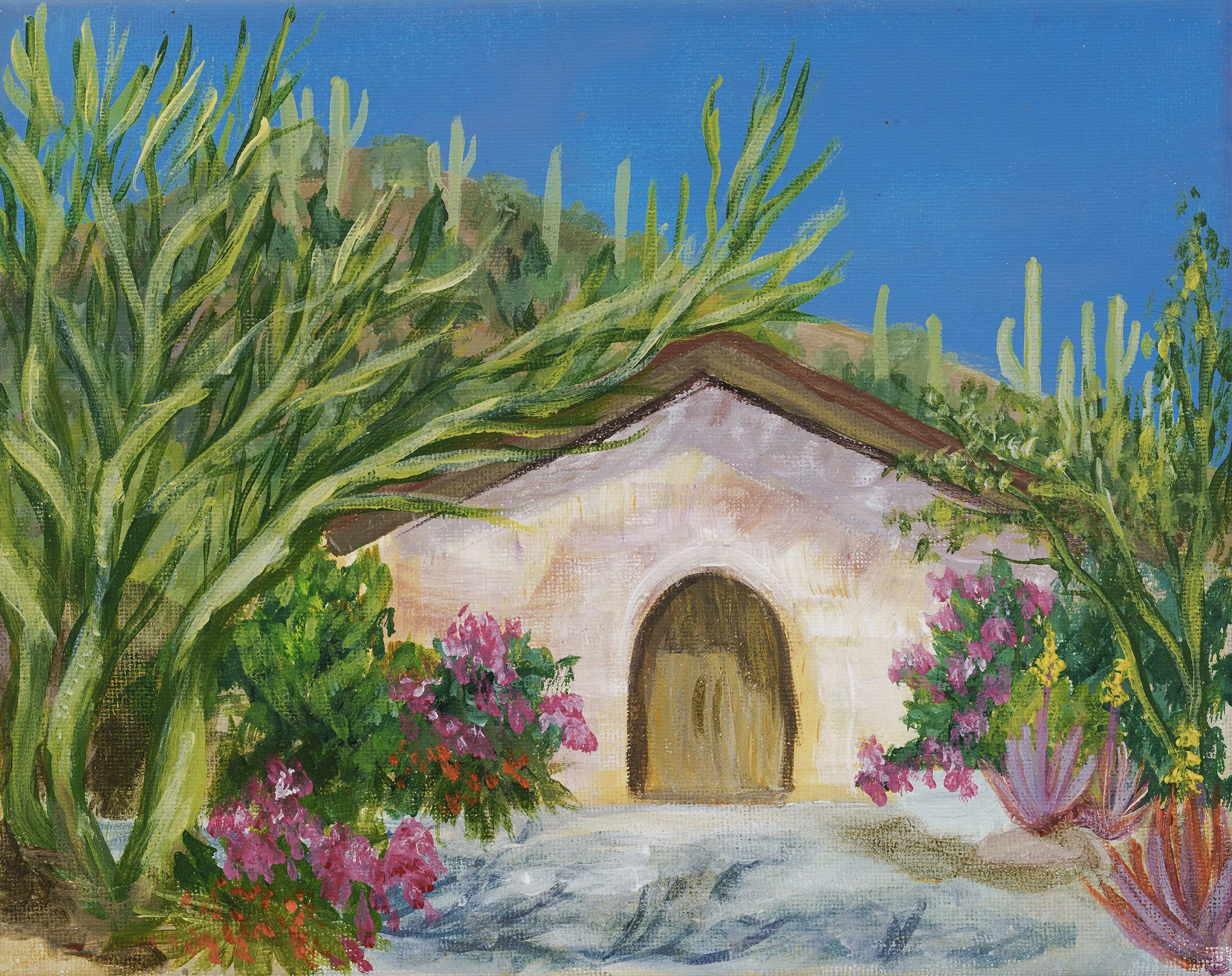 Stone House - 2024 acrylic