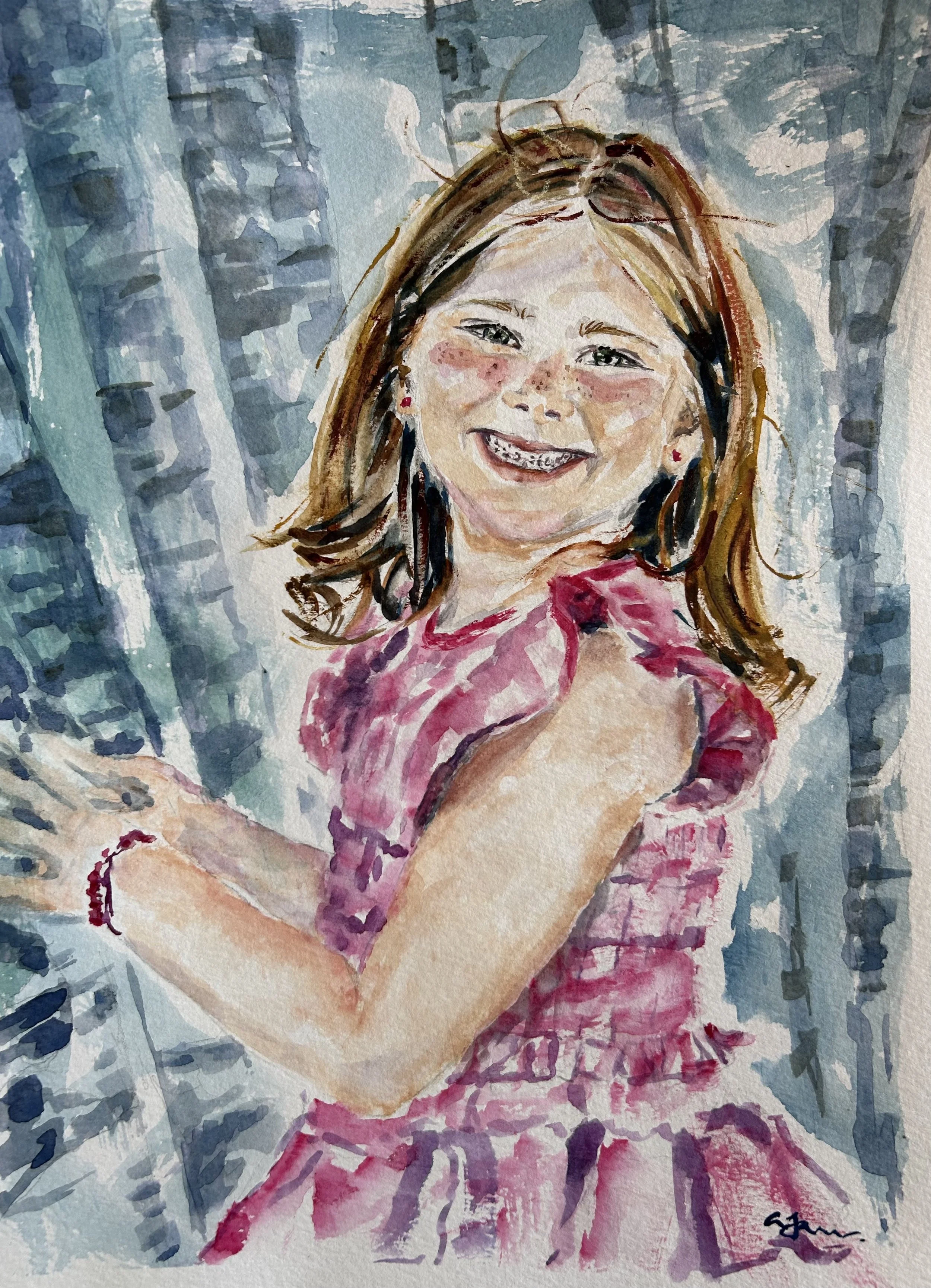 Mary Barrett Stevens, "May May" to family and friends, drew people in with her radiance and magnetic personality. She had many interests and talents: sports, art, skiing, dance, and had a beaming and contagious smile. Mary Barrett was wise beyond her