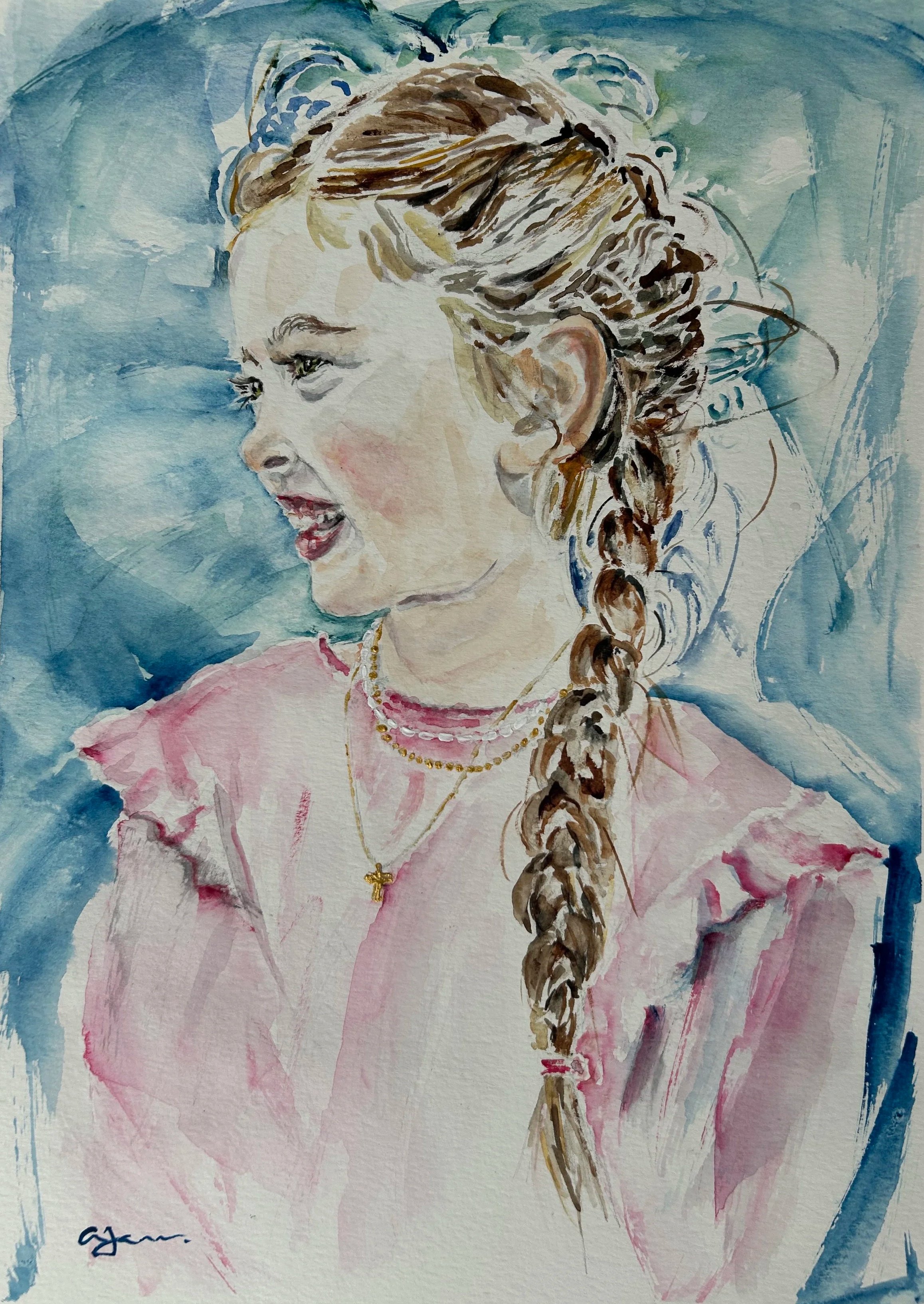 Mary Kate Jacobe, age 8