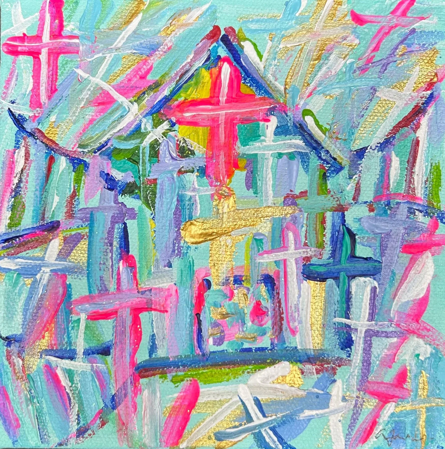 The Heaven House 
6 x 6