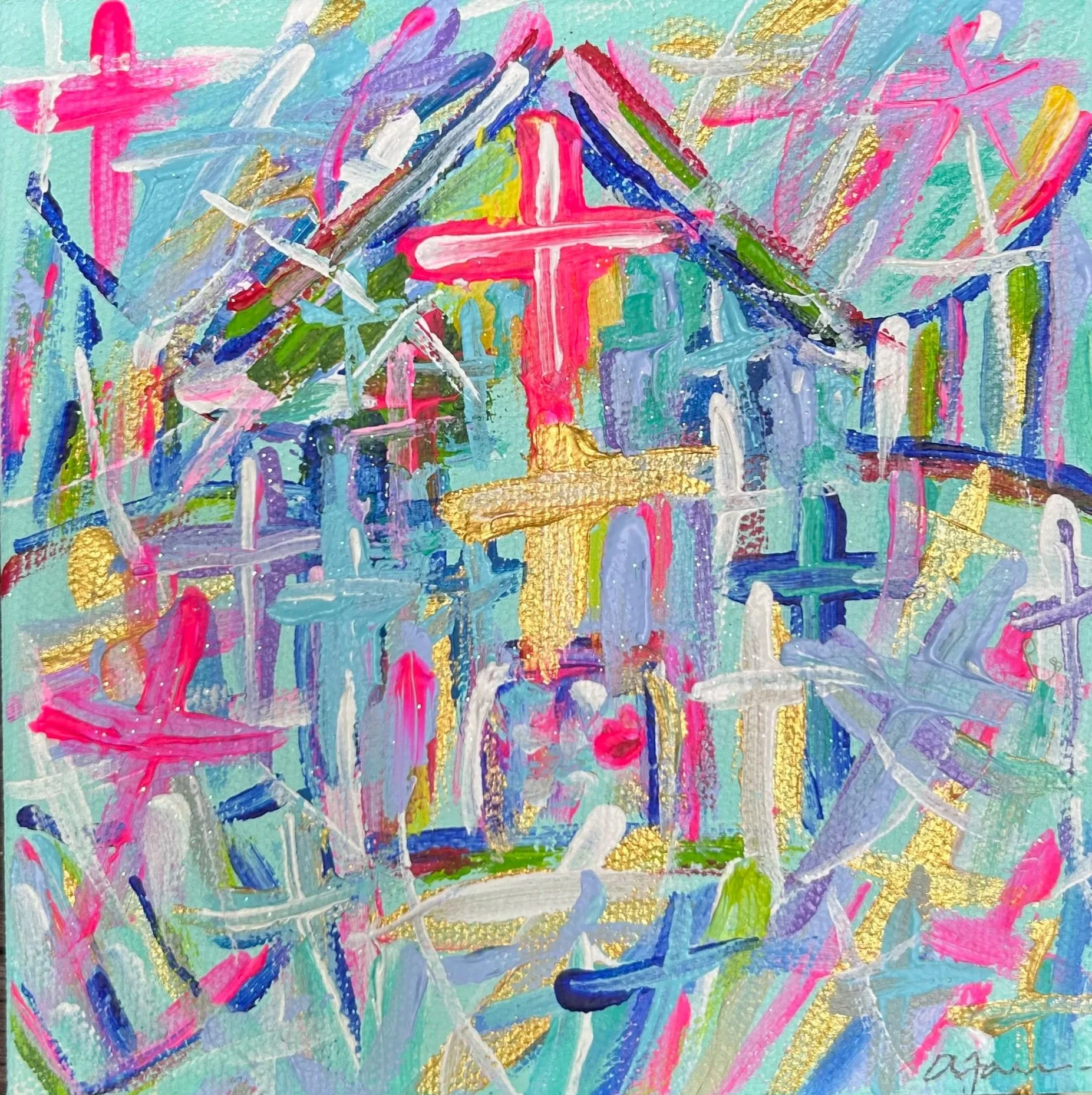 The Heaven House 
6 x 6 
