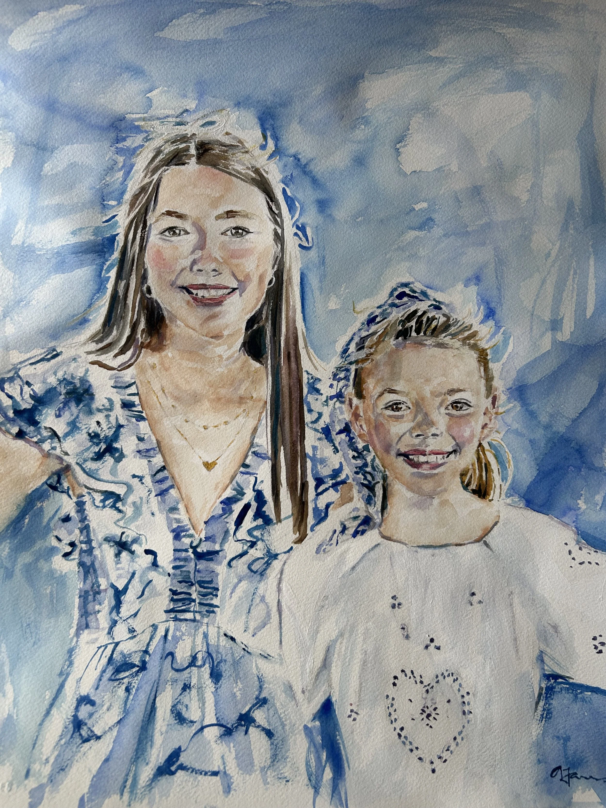 Blair and Brooke Harber were sisters and the best of friends, always looking out for each other. 

Blair, also known as "Bee" among her family members, was sensitive and nurturing. She enjoyed baking and crafts (she made a cake from scratch for her d