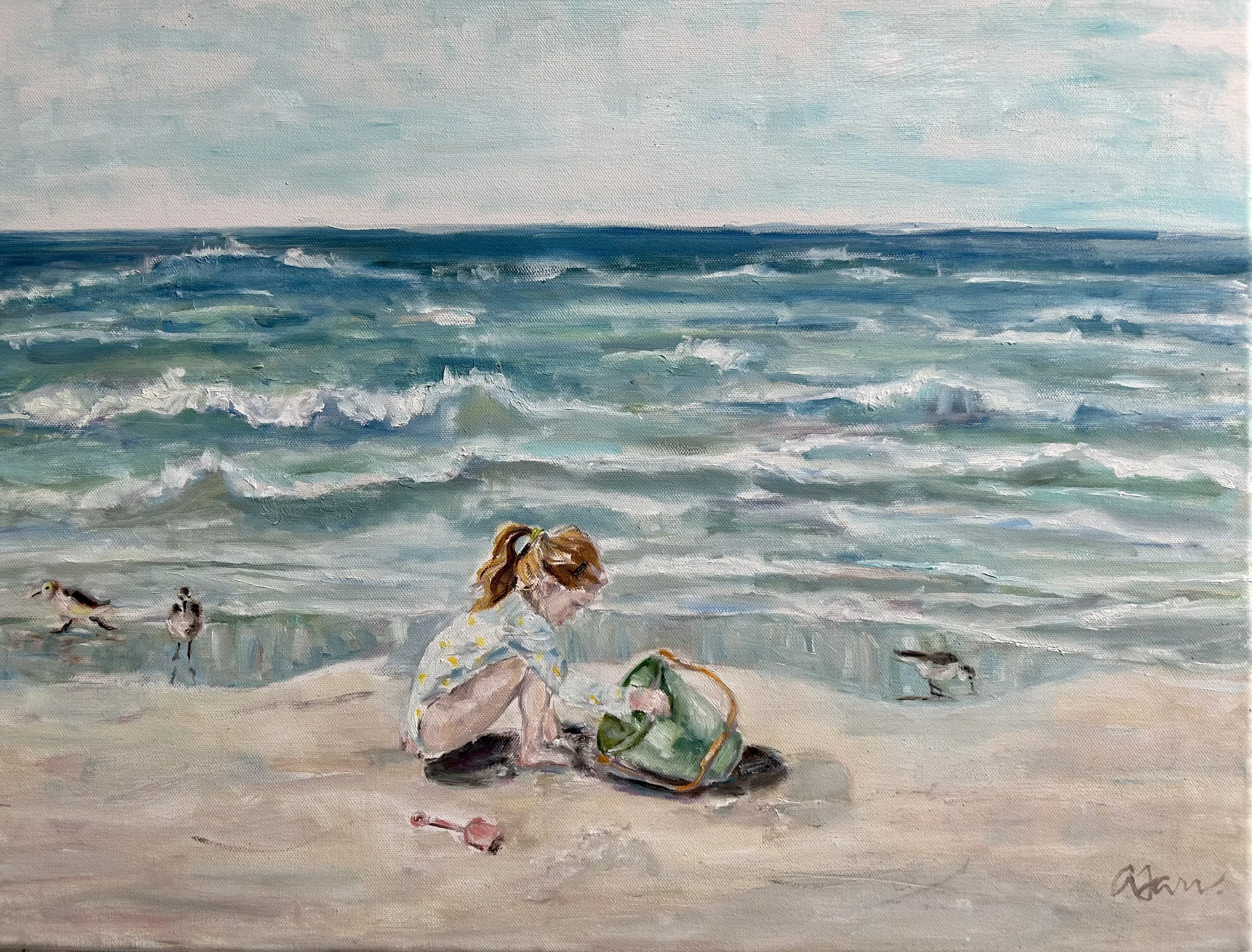 Oil_Margaret at beach.jpg