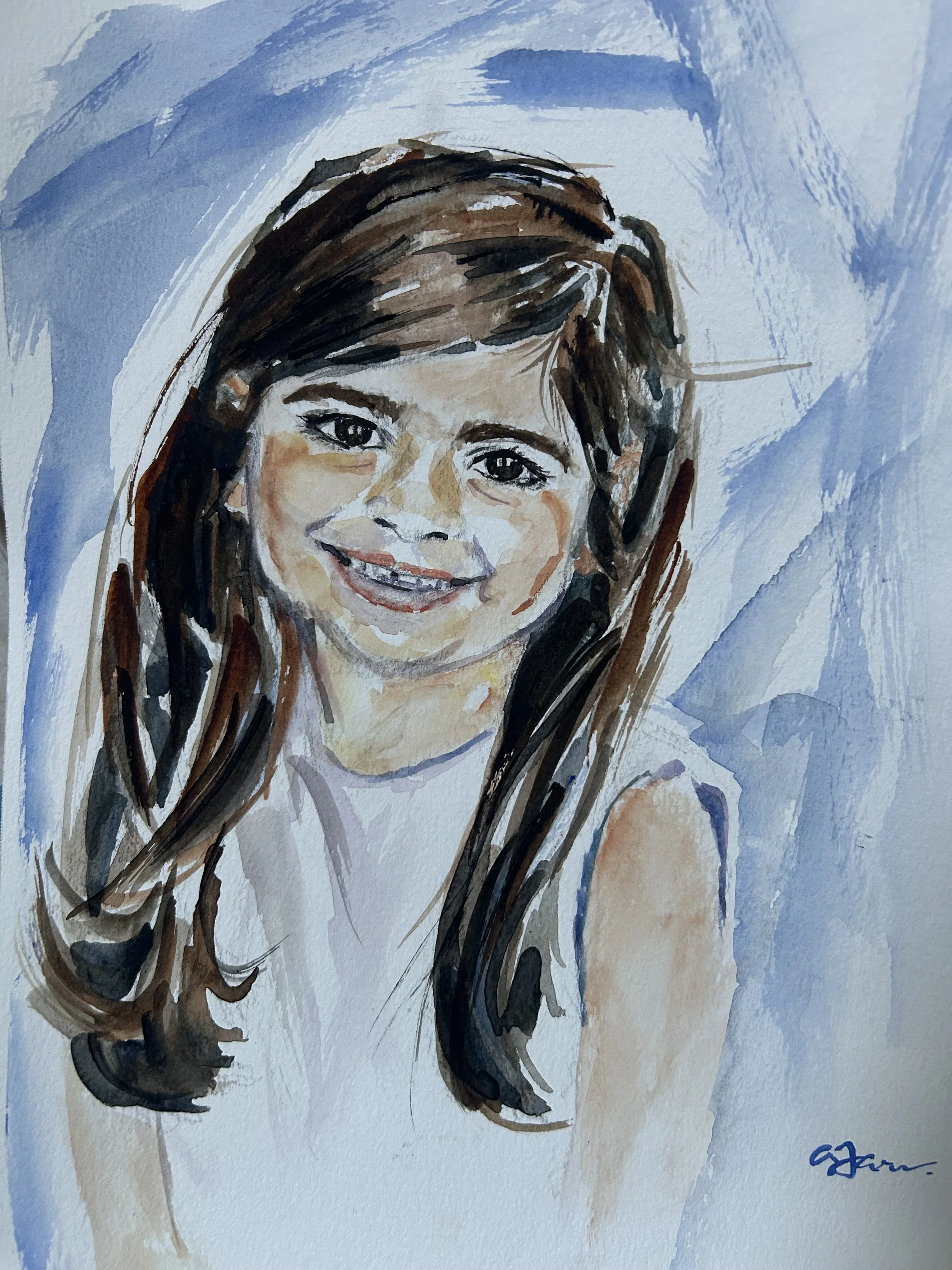 Linnie McCown, age 8