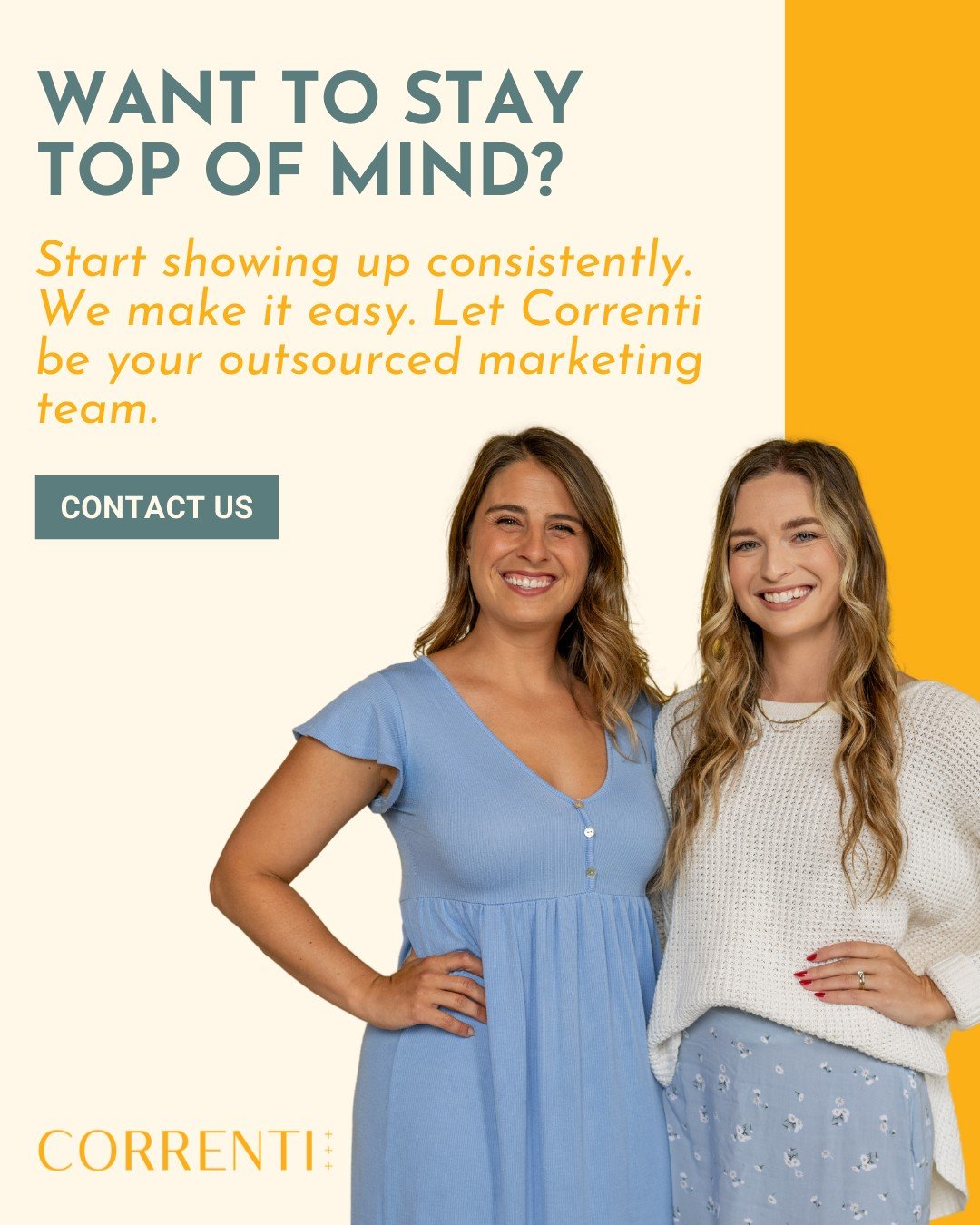 If you want to increase brand awareness and stay top of mind, you need to invest in content marketing.

👉 Social media marketing
👉 A monthly or quarterly newsletter
👉 Blogs optimized for SEO

These aren&rsquo;t just nice-to-haves&mdash;they're pow