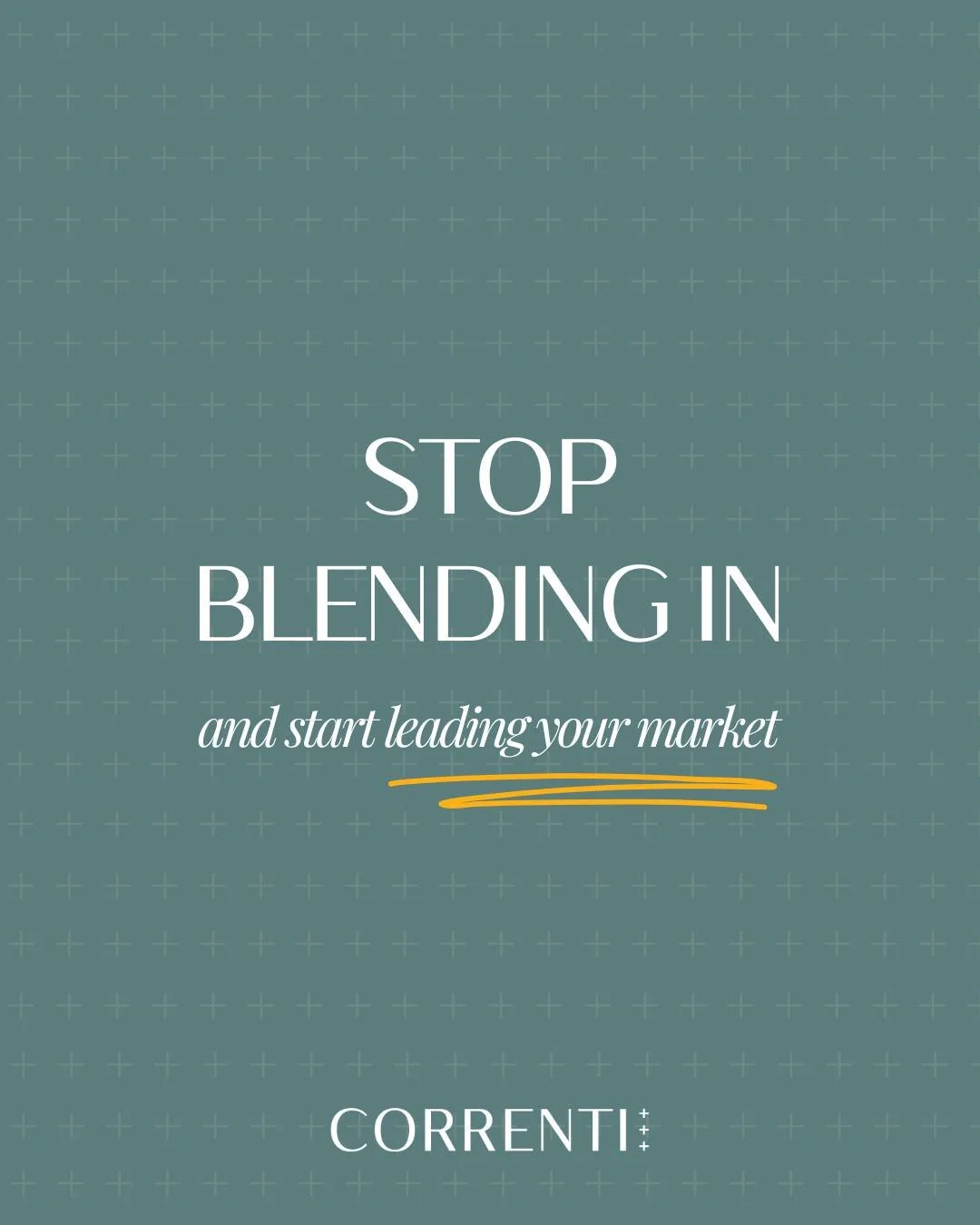 Do you feel like you truly stand out in your market?

Most businesses don&rsquo;t. They&rsquo;re competing for attention in crowded spaces, where the loudest or flashiest often gets noticed first.

But here&rsquo;s the truth: standing out doesn&rsquo