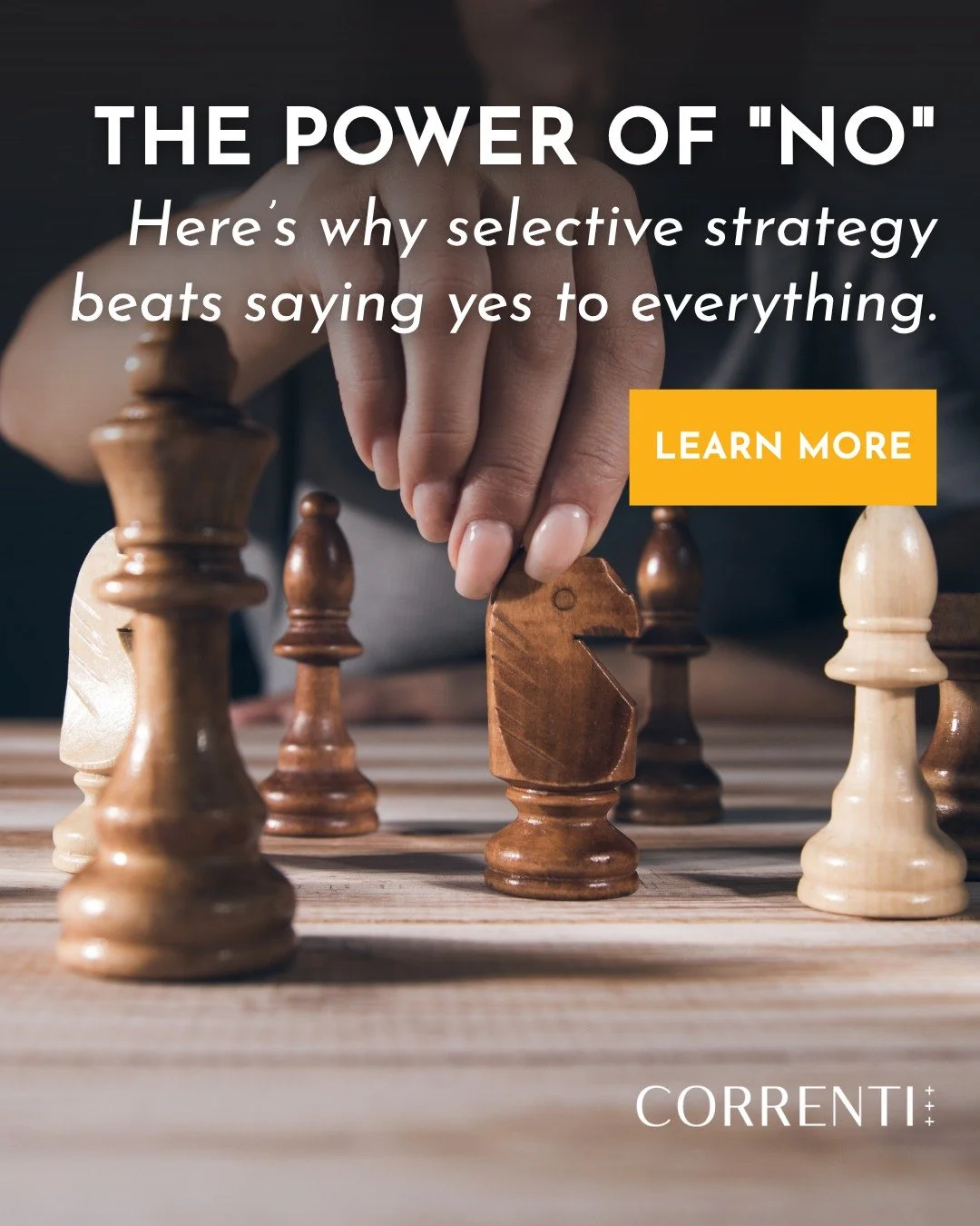 How many times have you said &ldquo;Yes&rdquo; when you wanted to say &ldquo;No&rdquo;?

There's a moment every business owner faces: an inquiry comes in, but it's not quite the right fit. Maybe the budget is too low, the scope is outside your expert