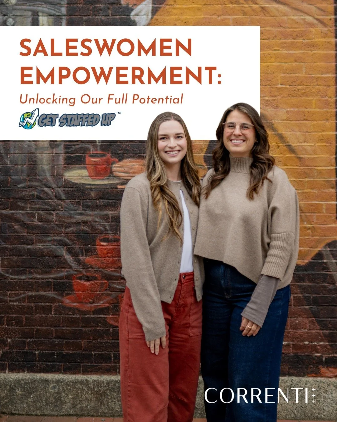Michele and Alli kicked off @getstaffedup&rsquo;s Saleswomen Empowerment: Unlocking Our Full Potential series.

We explored one big challenge women in sales and marketing often face: asking for permission to be the expert. The skills are already ther