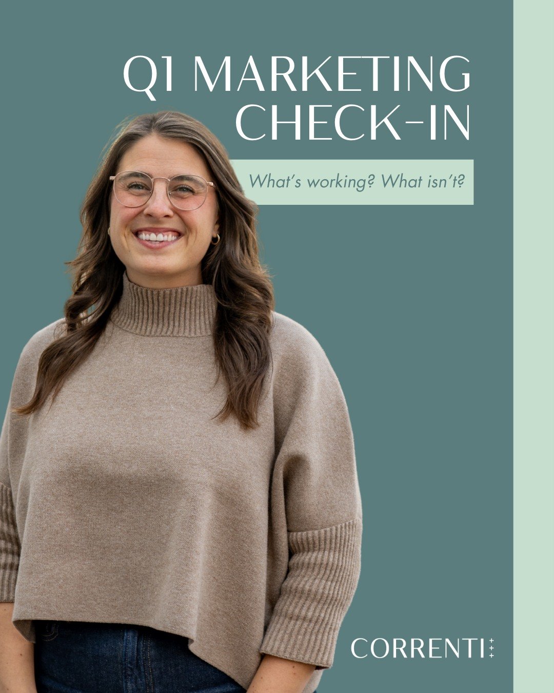 As Q1 wraps up, it's time to check in on your marketing. 

Marketing isn't a set-it-and-forget-it. Strategies need review, refinement, and alignment with new goals. 

Ask yourself:
➡️ What's working?
➡️ Where are you seeing results?
➡️ What's driving