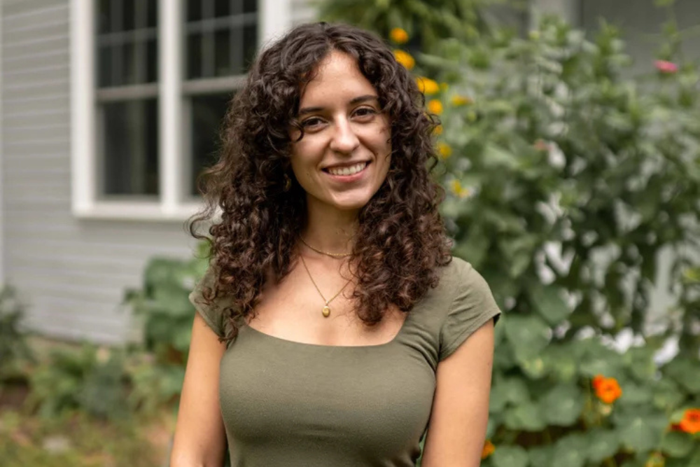 marketing + copywriting specialist kelly anderson standing smiling