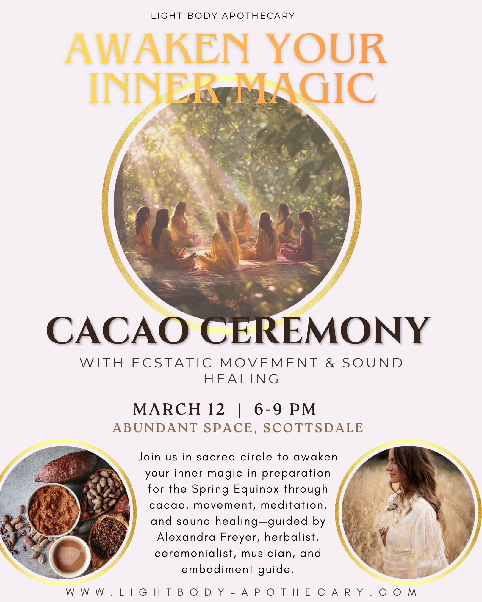 Awaken Inner Magic: A Spring Cacao Ceremony