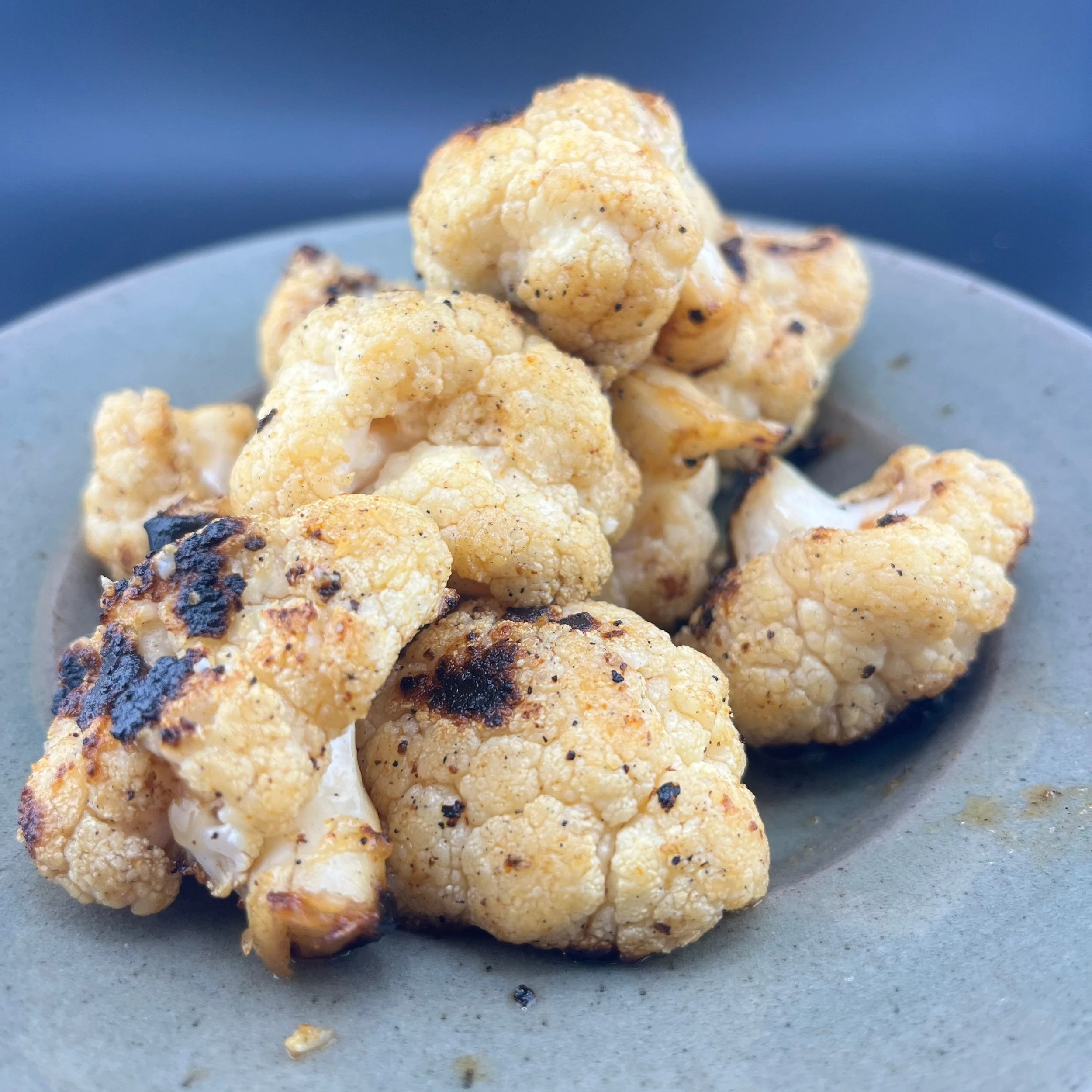 Maple Glazed Grilled Cauliflower