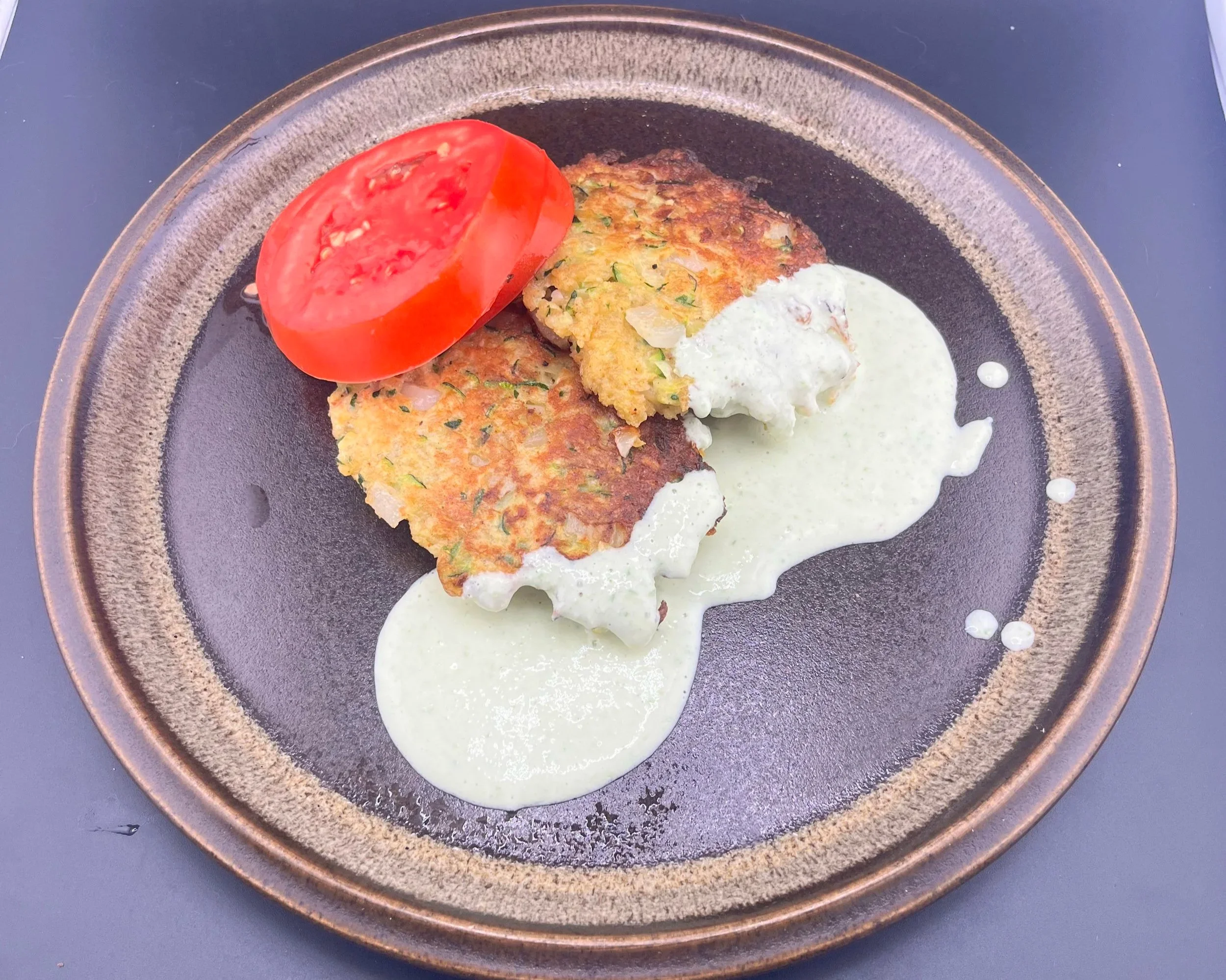 Zucchini “Crabless” Cakes