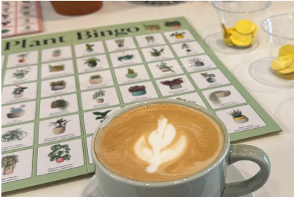 Plant Bingo at Linda Jean Cafe &amp; Cream