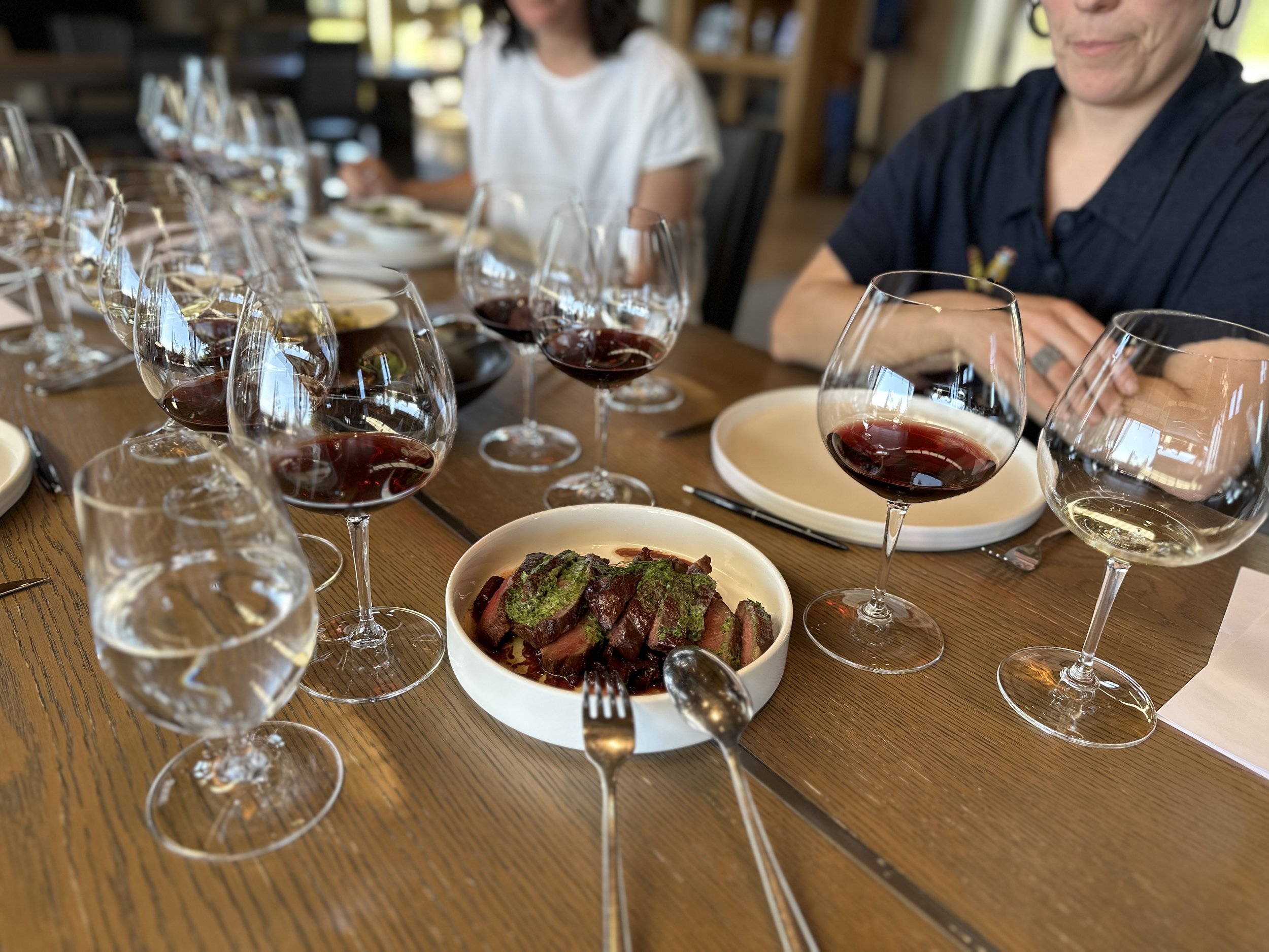 Food and Wine pairing lunch at Soter Vineyards

Photographed by Alice Achayo