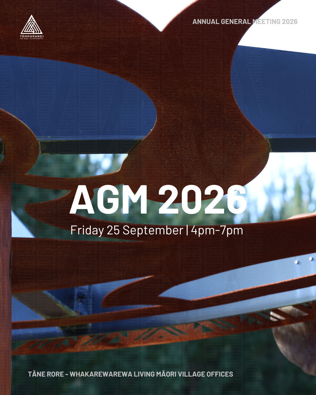 Annual General Meeting - 25 September 2026