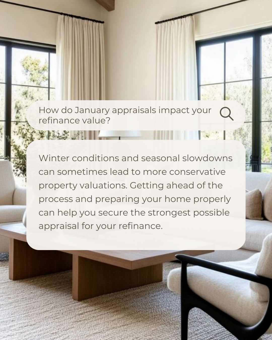 January appraisals can impact your refinance value, especially with winter slowing the market. Taking time to prepare your home can help boost your results. A little planning now can make a big difference in the numbers you get back.

#CanadianBroker