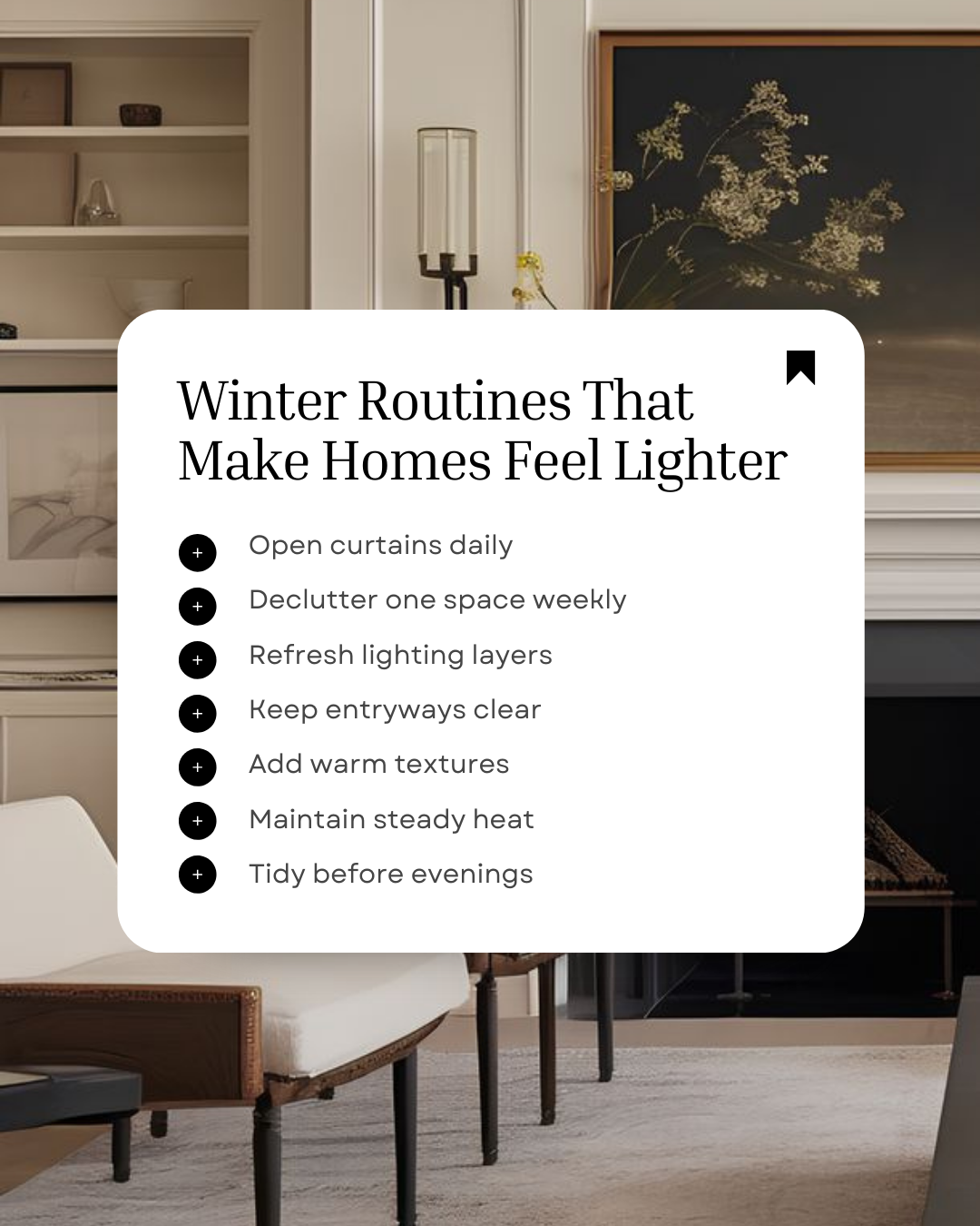 Small winter routines can completely change how your home feels during the colder months. A little light, warmth, and consistency goes a long way in making your space feel calm, balanced, and inviting. #CanadianBroker #CanadianAgent #HomeLoan #Invest