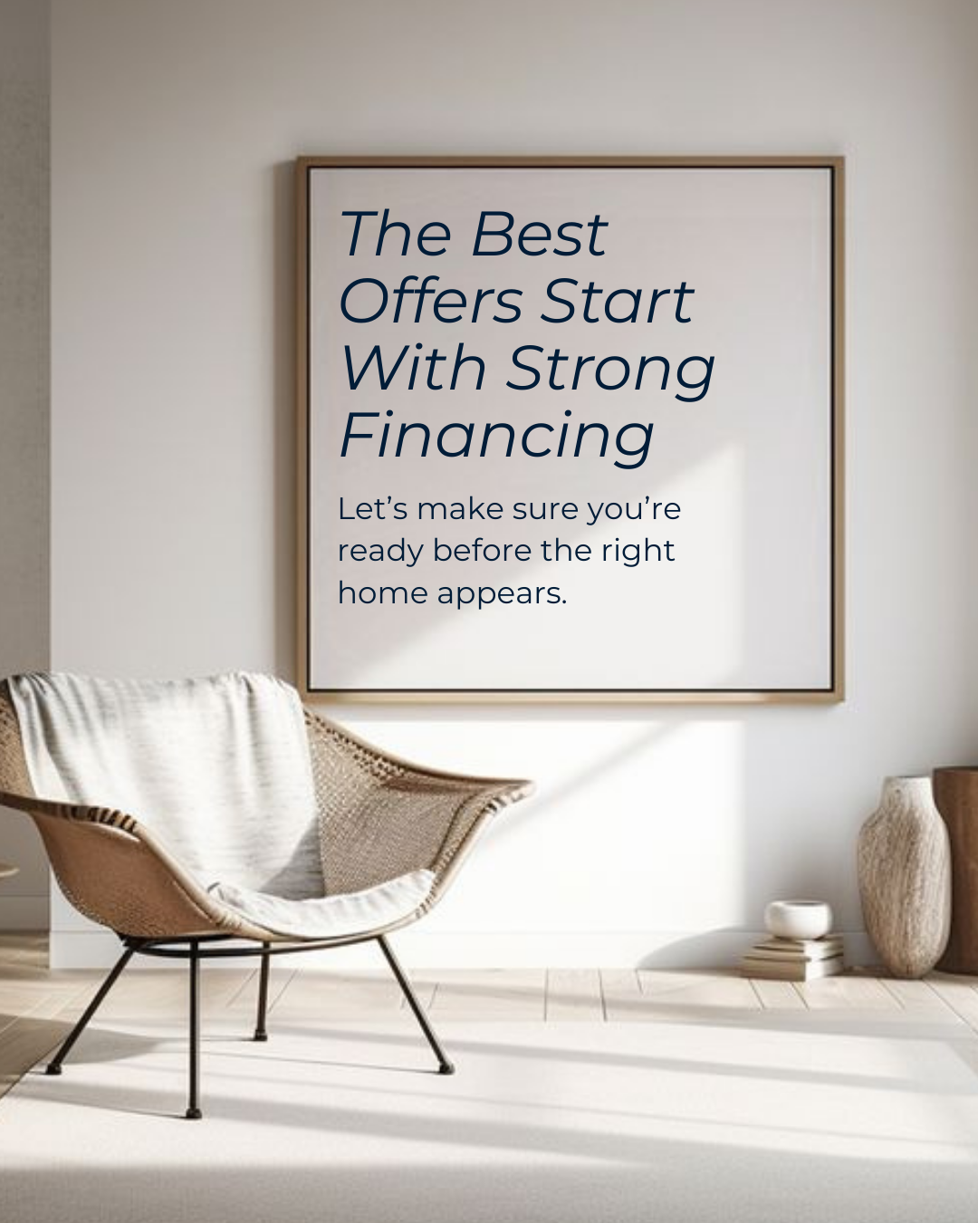 Strong offers don’t just come from price, they come from preparation. When your financing is organized and ready, you can move quickly and confidently when the right opportunity appears. #HomeBuyingTips #PropertyMarket #HousingMarket #HomeOwnership #