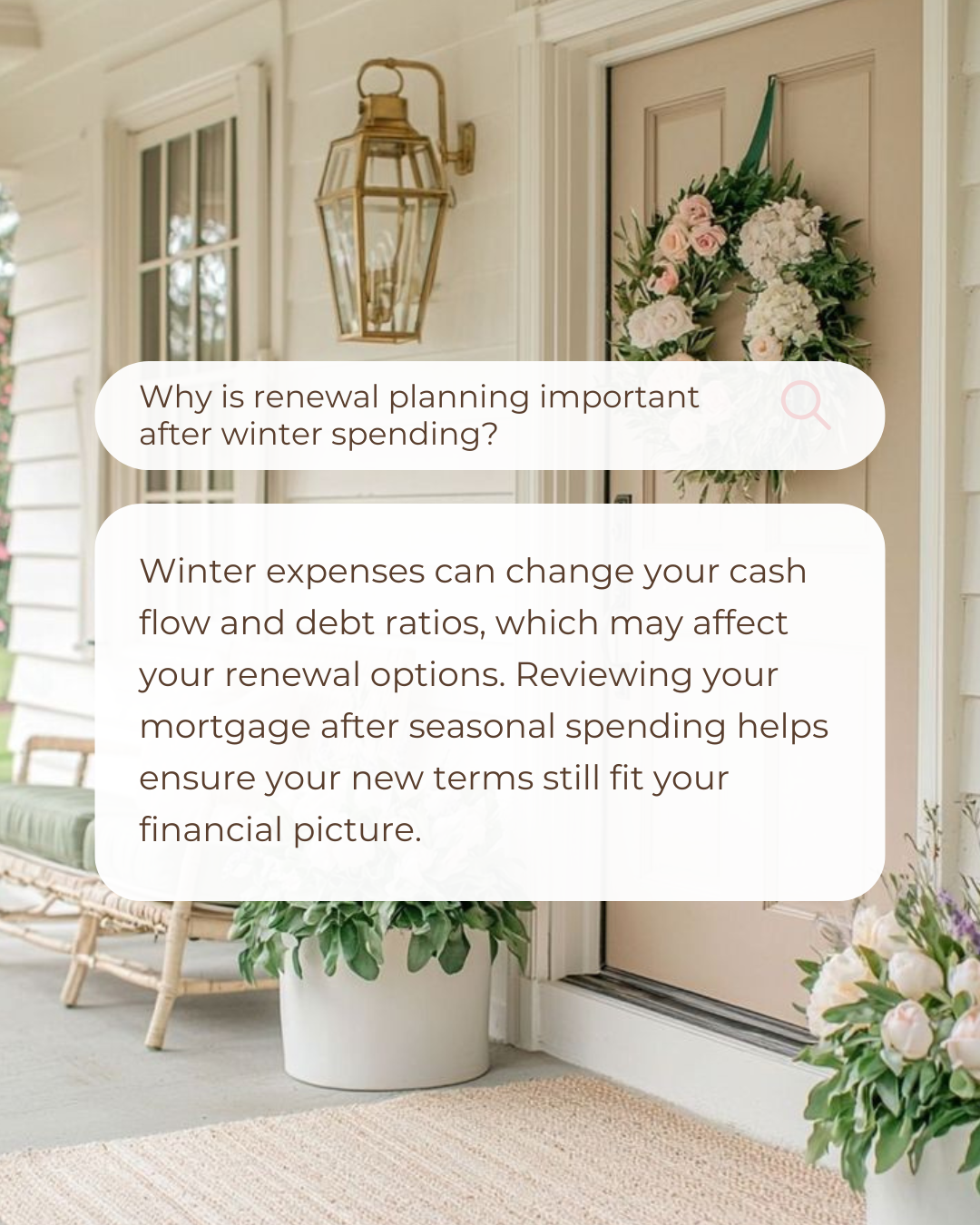 Winter spending can quietly impact your mortgage strategy. Taking time to review your renewal now helps you adjust, plan smarter, and avoid surprises later. #CanadianBroker #CanadianAgent #HomeLoan #Investment #Finance #MortgageRate #CreditRepair #Re