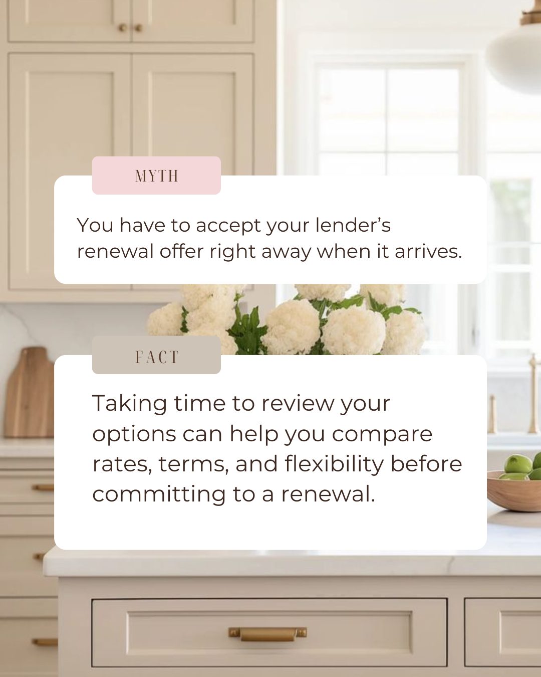 Busy markets can make mortgage decisions feel rushed, but renewal choices deserve careful review. Taking the time to explore your options can help ensure your next term truly supports your financial goals. #HomeBuyingTips #PropertyMarket #HousingMark