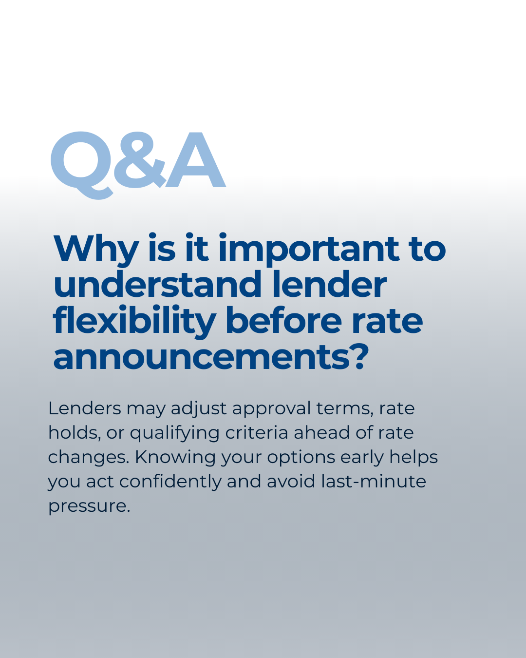 Rate announcements can shift the market quickly, but preparation makes all the difference. Understanding lender flexibility ahead of time helps you protect your buying power and move forward with clarity instead of urgency. #CanadianMortgages #Mortga