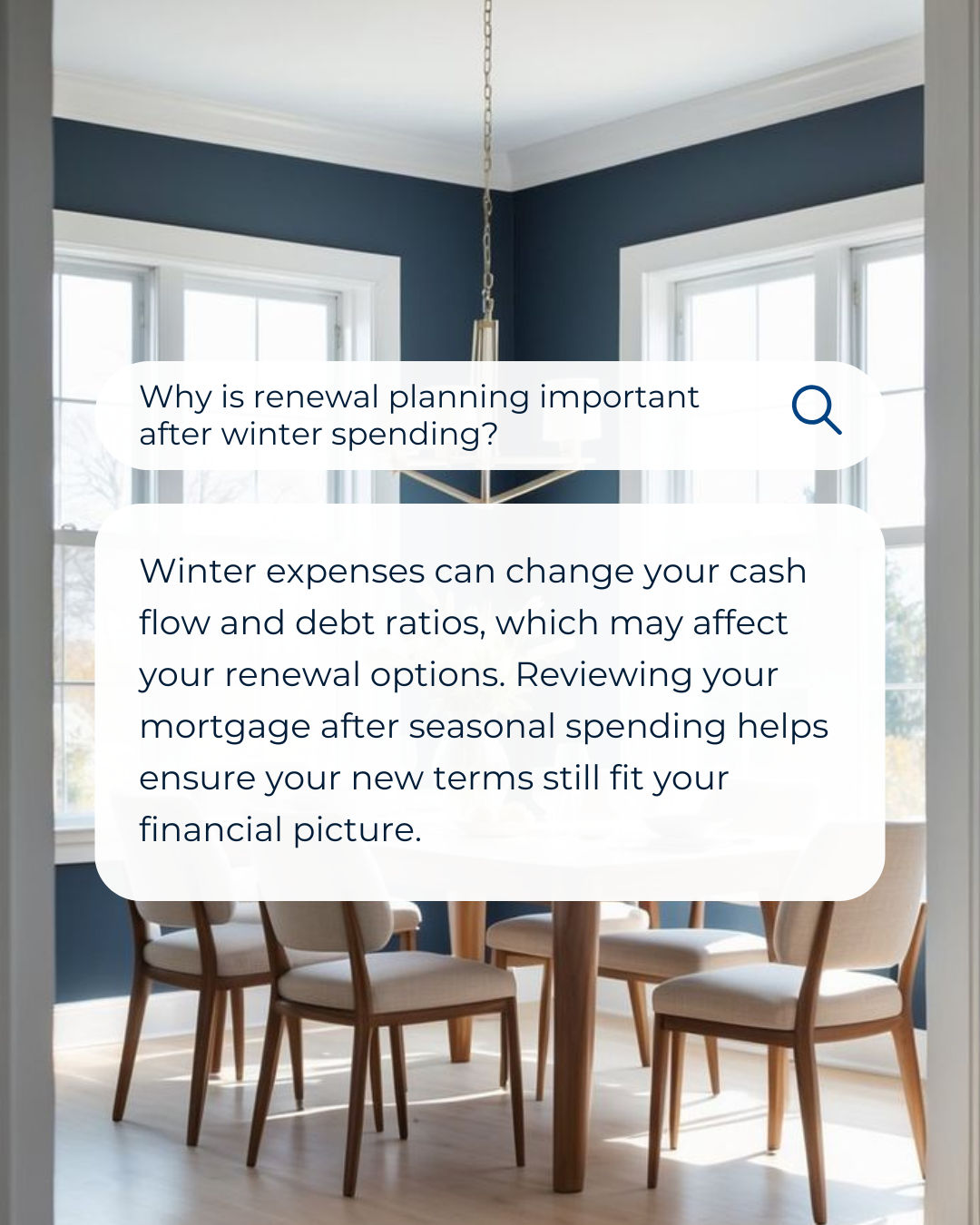 Winter spending can quietly impact your mortgage strategy. Taking time to review your renewal now helps you adjust, plan smarter, and avoid surprises later. #CanadianBroker #CanadianAgent #HomeLoan #Investment #Finance #MortgageRate #CreditRepair #Re