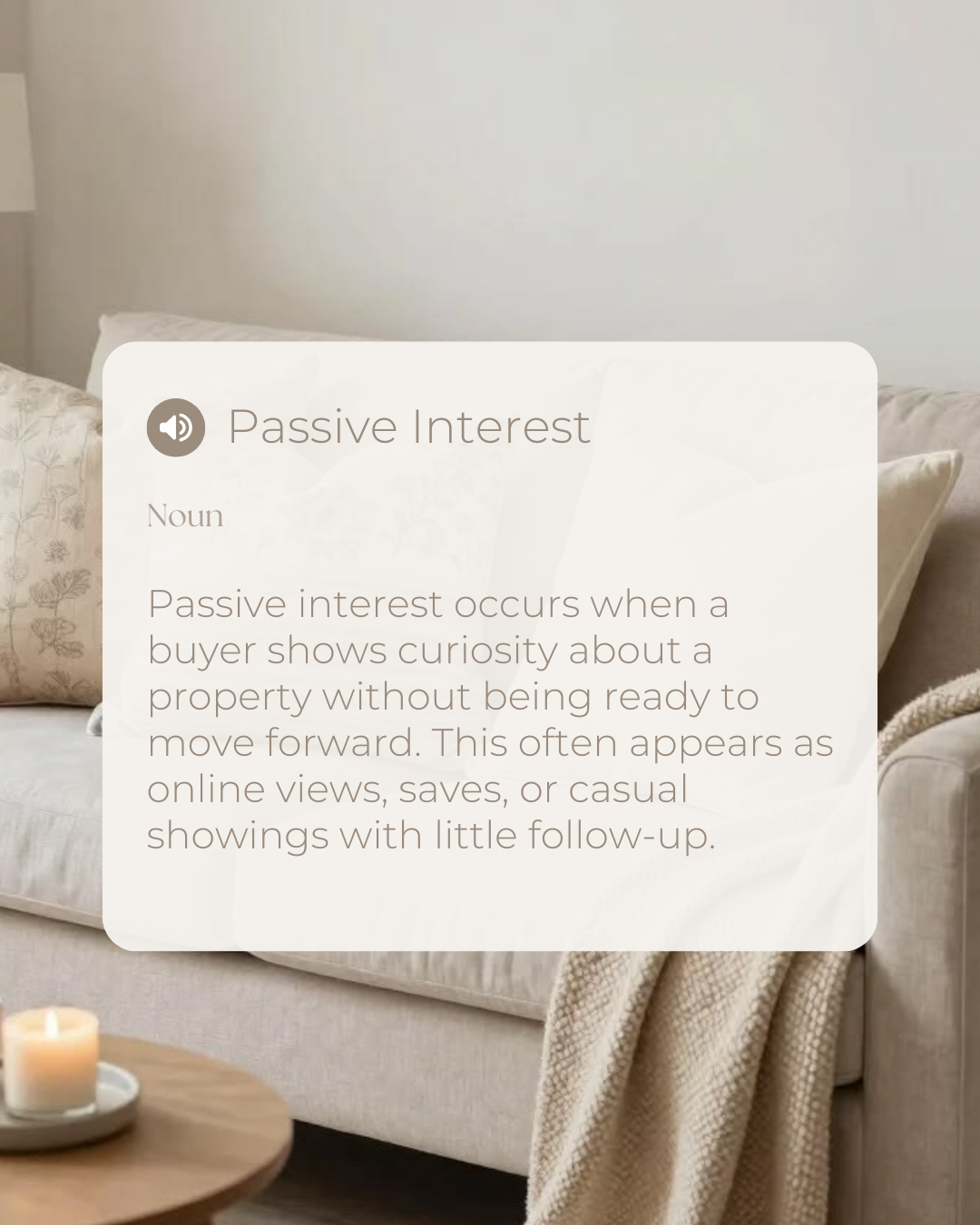 Not every showing signals a serious buyer. Understanding passive interest helps sellers and agents focus on the signals that truly indicate readiness to move forward.

#Realtor #CanadianRealtor #Investment #DreamHome #MarketTrends #PropertyListing #F