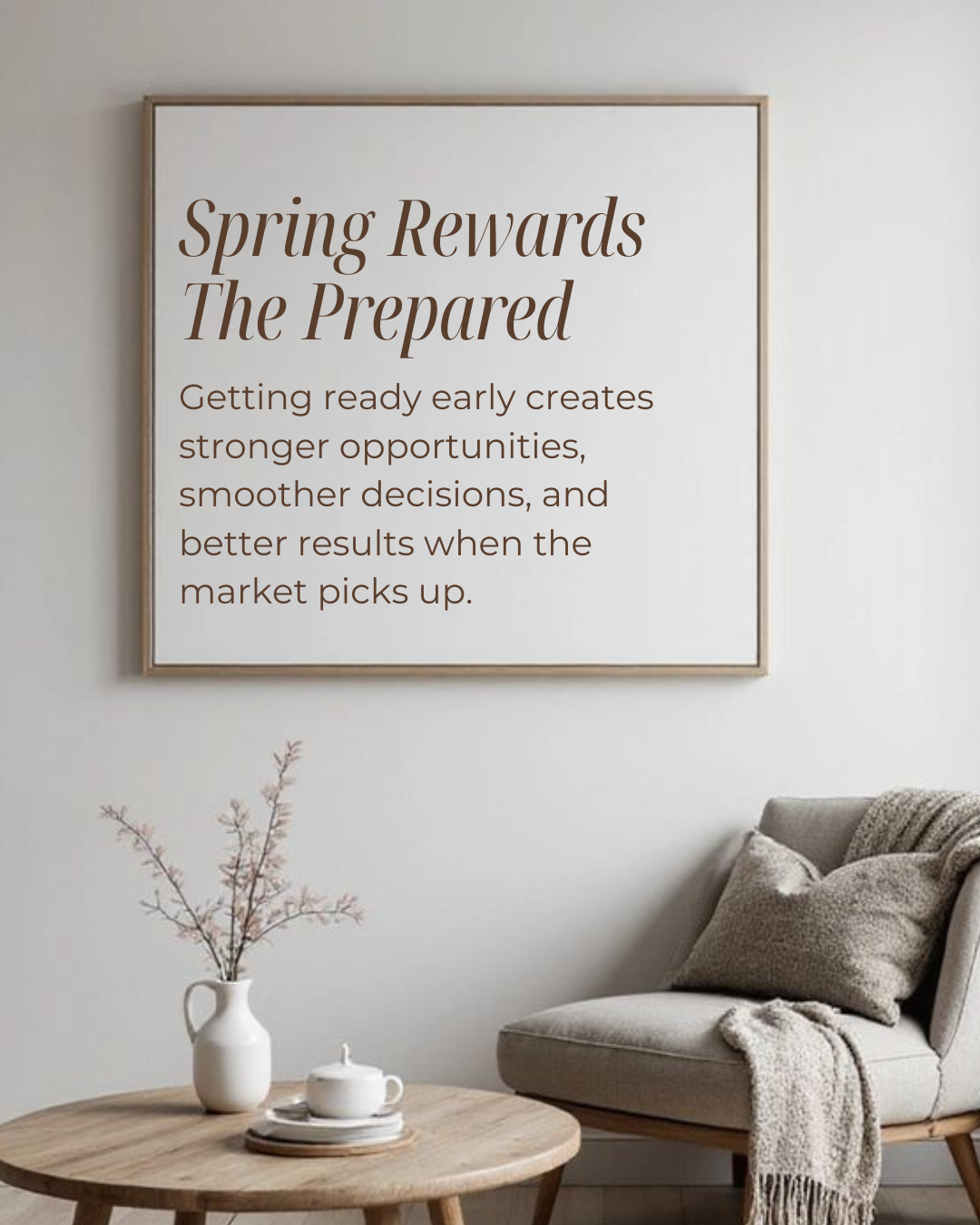Spring markets move quickly, but the best outcomes belong to those who prepare ahead of time. A clear plan now sets you up to act confidently and strategically when opportunities appear. #Realtor #CanadianRealtor #Investment #DreamHome #MarketTrends 