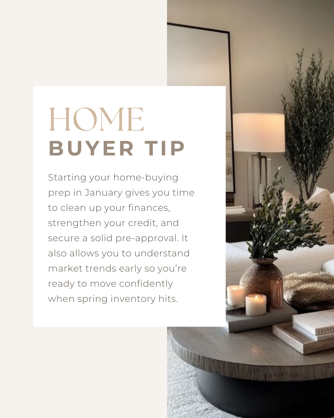 Spring buyers win when they start in January. Getting your finances organized and securing a strong pre-approval now puts you ahead of the competition long before the market picks up.

#CanadianMortgages #MortgageBrokersCA #HomeFinancingCanada #Mortg