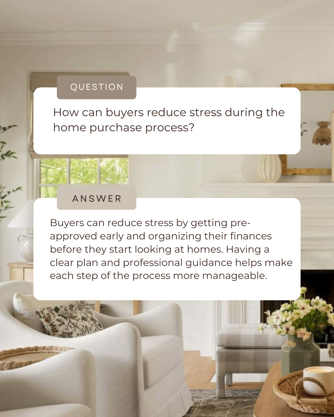 Buying a home doesn’t have to feel overwhelming. When buyers prepare their finances early and have the right support, the entire process becomes smoother and far less stressful.

#HomeBuyingTips #PropertyMarket #HousingMarket #HomeOwnership #Financia