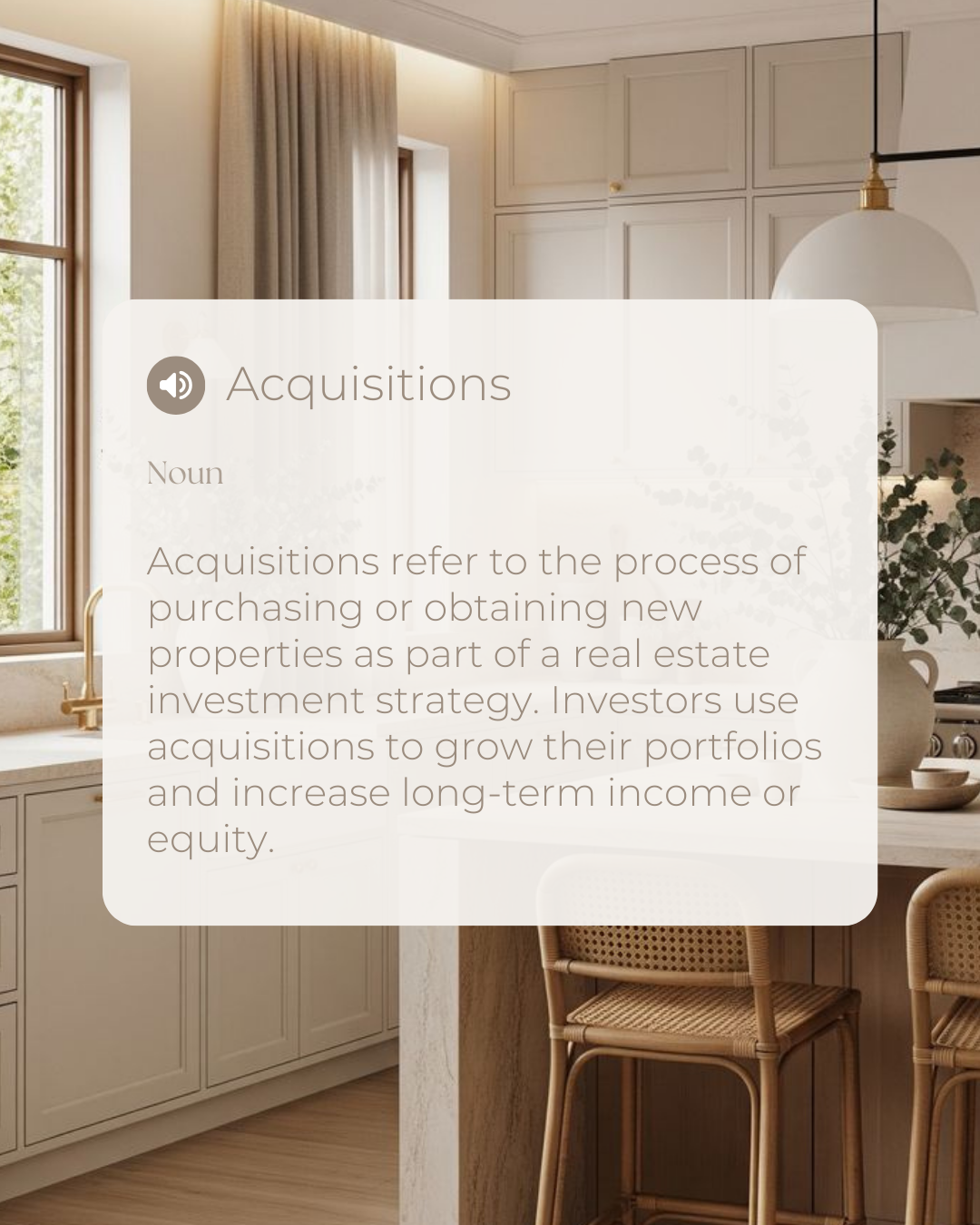 For many investors, acquisitions are how a portfolio grows over time. Each purchase becomes another step toward building stronger long-term financial opportunities.

#HomeBuyingTips #PropertyMarket #HousingMarket #HomeOwnership #FinancialPlanning #In