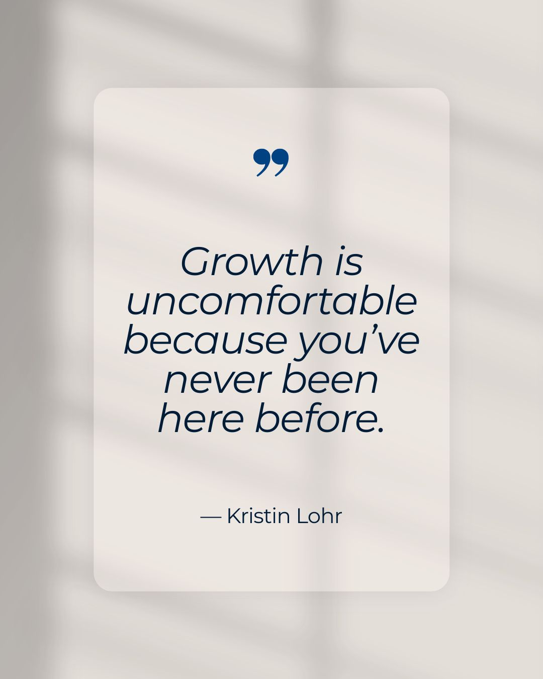 Growth isn’t meant to feel easy, it means you’re stepping into something new. Lean into the discomfort, because that’s often where progress and possibility begin. #CanadianBroker #CanadianAgent #HomeLoan #Investment #Finance #MortgageRate #CreditRepa