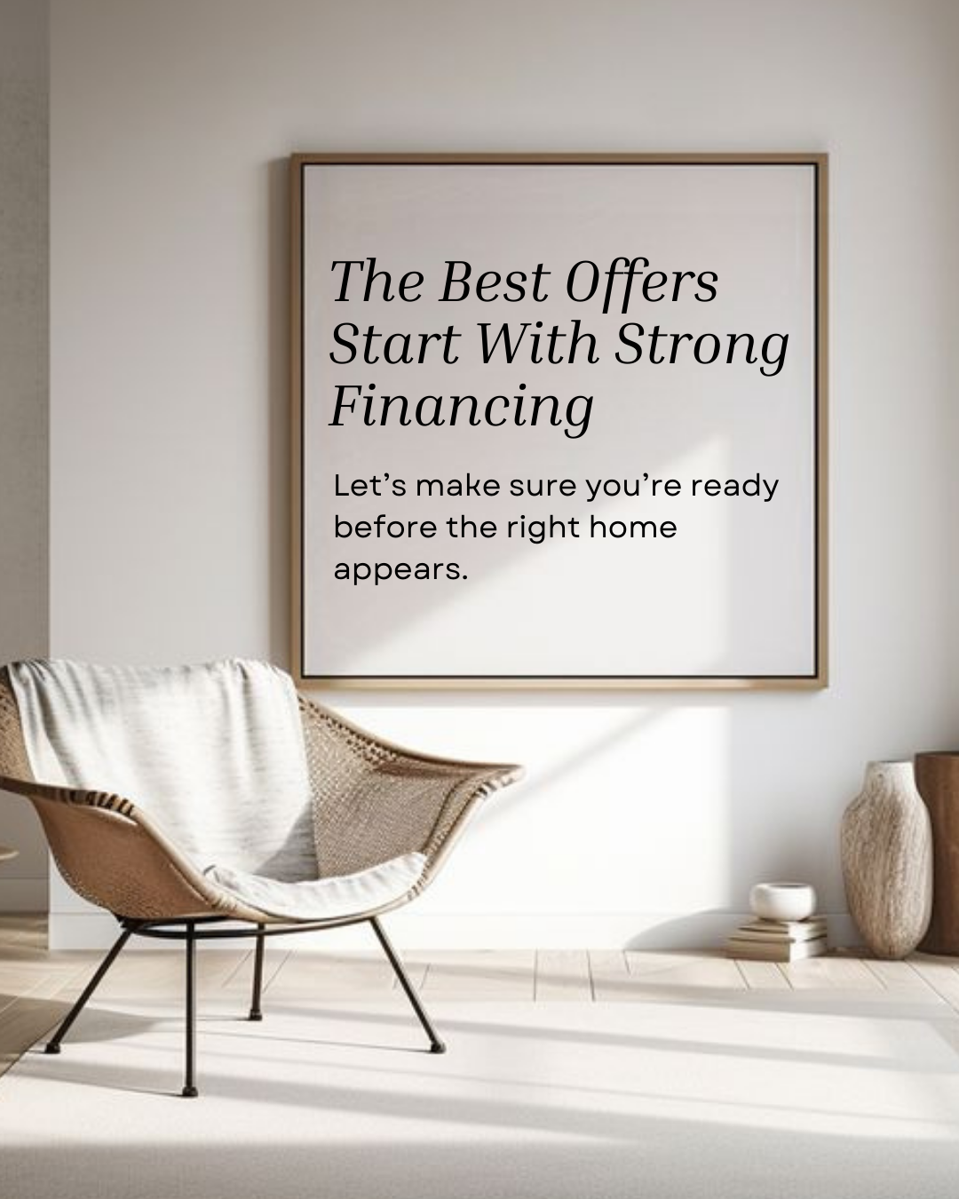 Strong offers don’t just come from price, they come from preparation. When your financing is organized and ready, you can move quickly and confidently when the right opportunity appears. #HomeBuyingTips #PropertyMarket #HousingMarket #HomeOwnership #