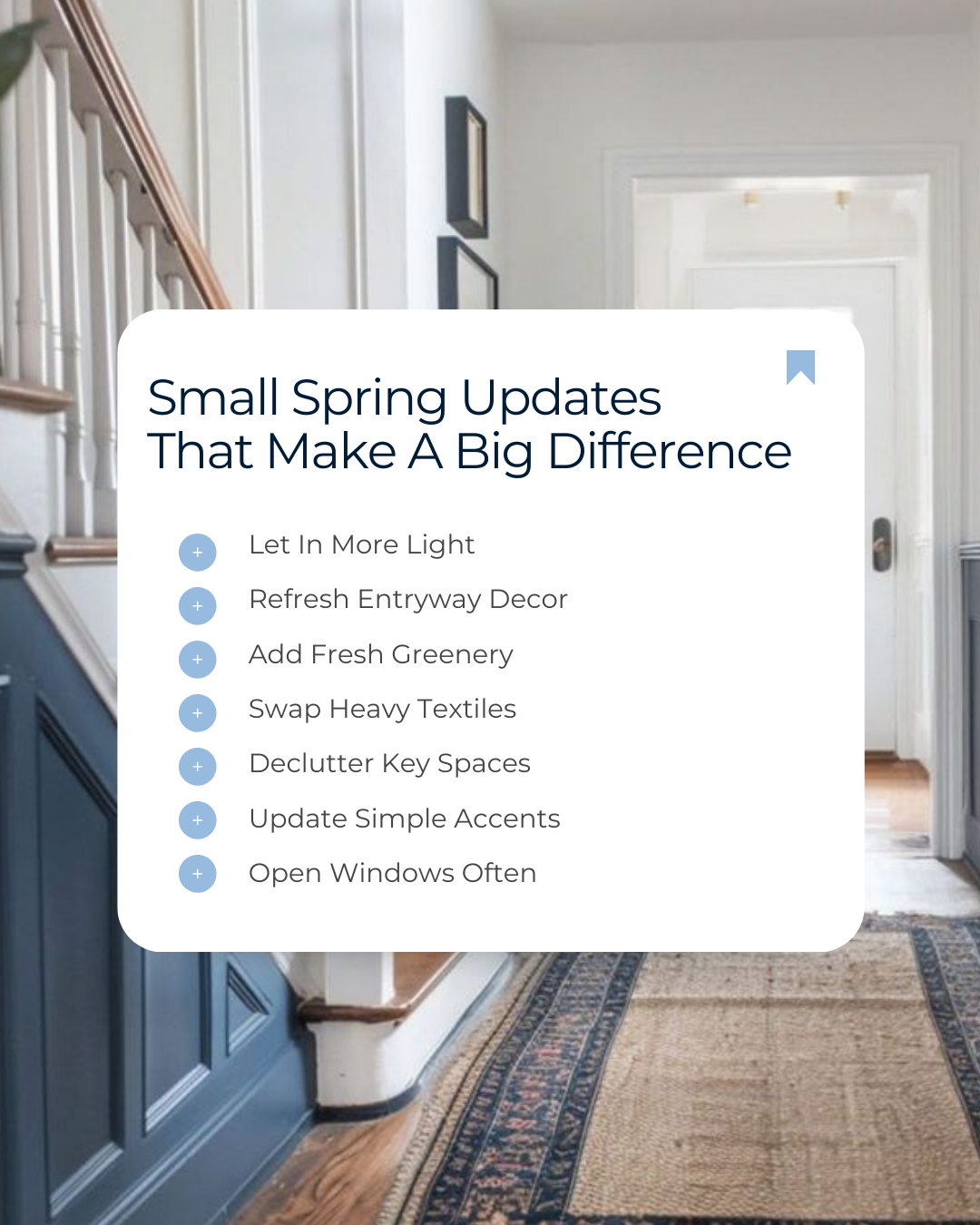 Spring is the perfect time for small updates that refresh the feeling of your home. Even simple changes can make a space feel lighter, brighter, and ready for the new season. #HomeBuyingTips #PropertyMarket #HousingMarket #HomeOwnership #FinancialPla