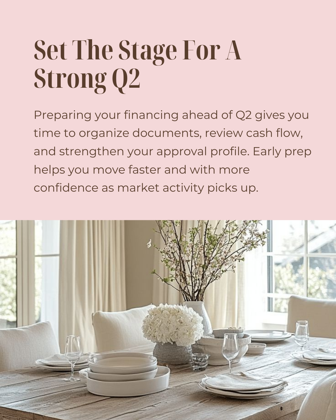 Q2 moves quickly, and preparation makes all the difference. Getting your financing ready now helps you stay ahead of competition and avoid last-minute stress when opportunities come up. #CanadianBroker #CanadianAgent #HomeLoan #Investment #Finance #M