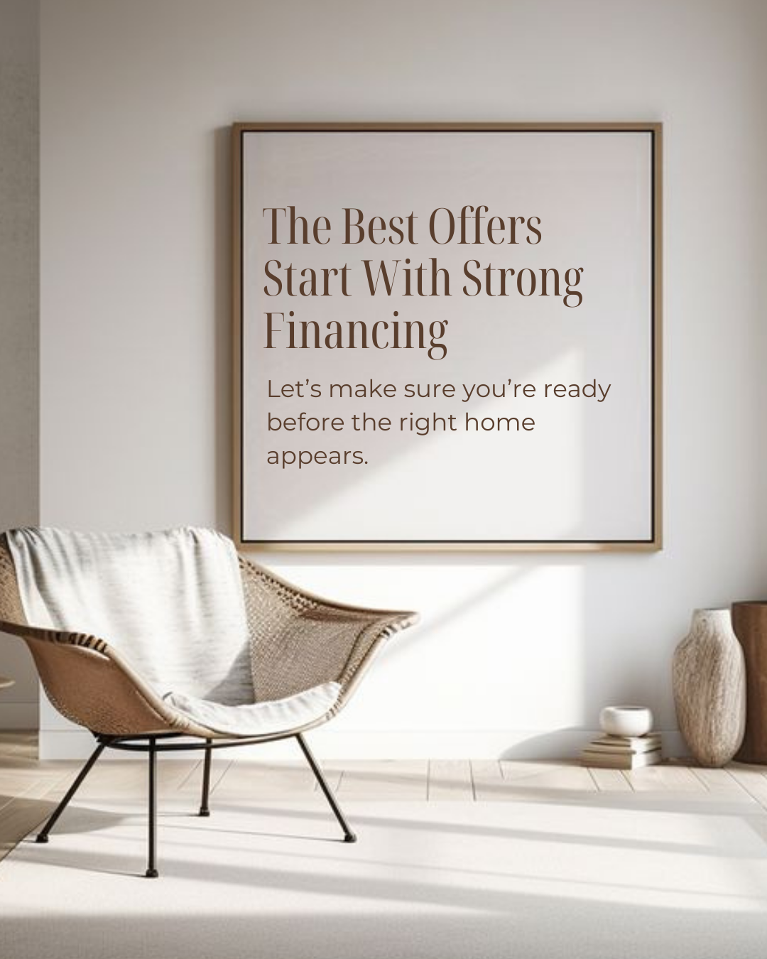 Strong offers don’t just come from price, they come from preparation. When your financing is organized and ready, you can move quickly and confidently when the right opportunity appears. #HomeBuyingTips #PropertyMarket #HousingMarket #HomeOwnership #