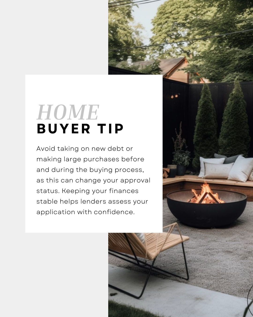 Small financial moves today can have a big impact on your approval later. Staying consistent and avoiding last-minute changes helps keep your buying plans on track when it matters most. #CanadianMortgages #MortgageBrokersCA #HomeFinancingCanada #Mort