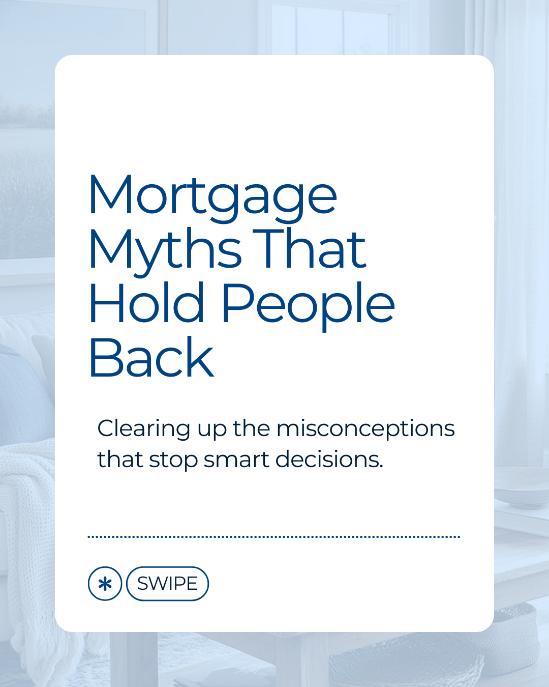 Mortgage myths keep many people stuck longer than they need to be. Once you understand your real options, planning becomes easier and decisions feel more confident. Knowledge is often the first step forward. #CanadianBroker #CanadianAgent #HomeLoan #