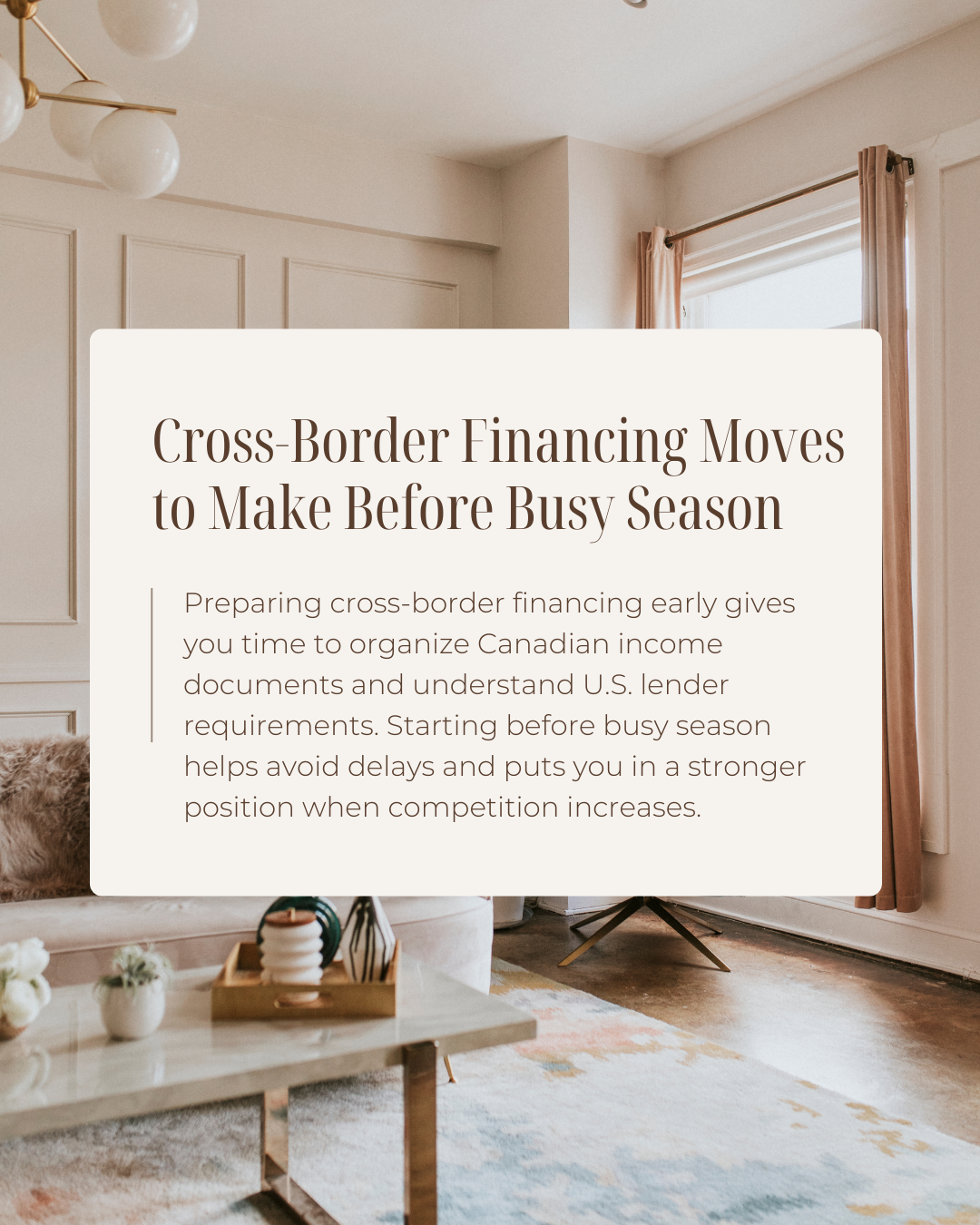 Cross-border purchases move smoother when the planning starts early. Laying the groundwork now helps you avoid last-minute stress and move confidently when the U.S. market heats up. #CanadianBroker #CanadianAgent #HomeLoan #Investment #Finance #Mortg