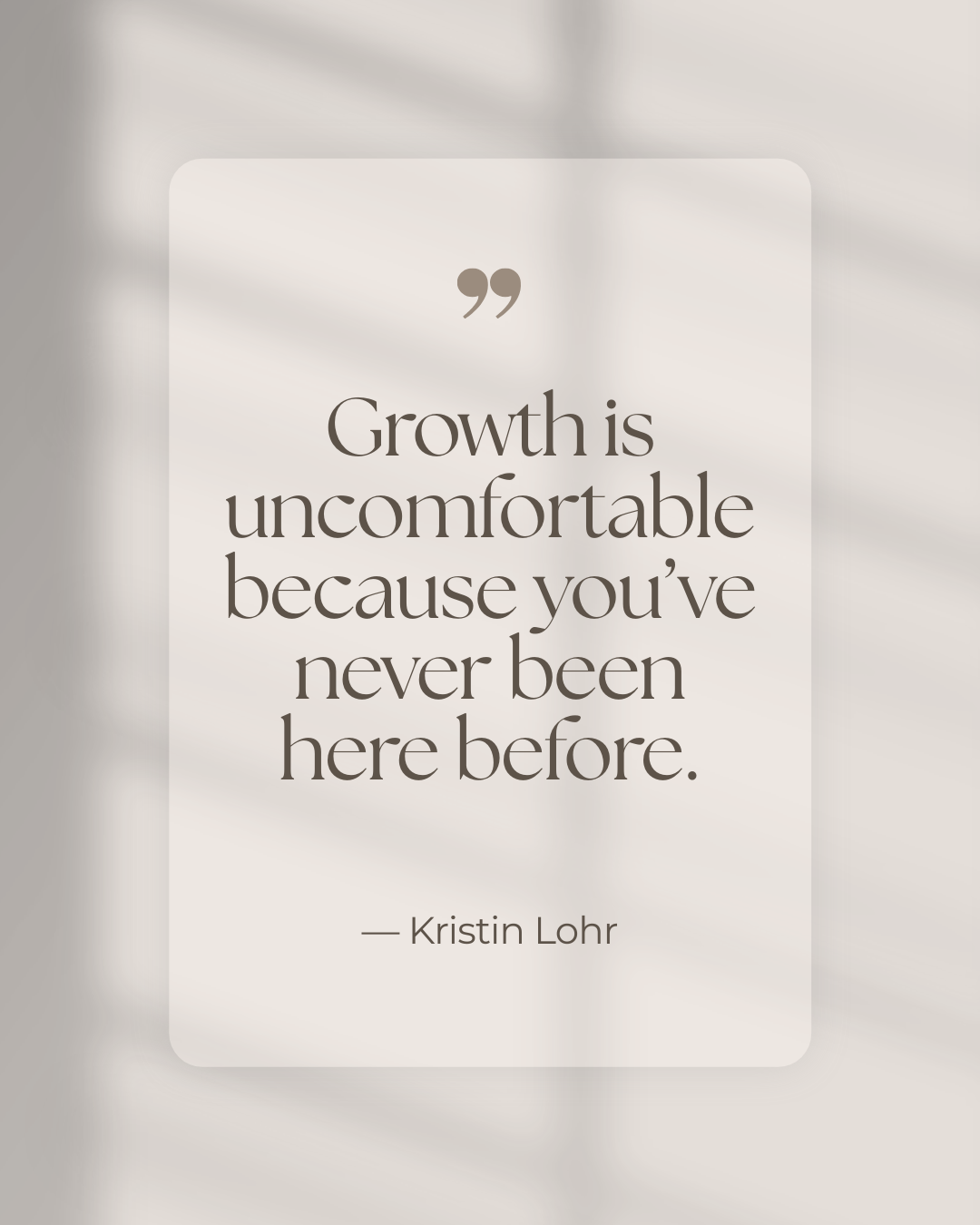 Growth isn’t meant to feel easy, it means you’re stepping into something new. Lean into the discomfort, because that’s often where progress and possibility begin. #CanadianBroker #CanadianAgent #HomeLoan #Investment #Finance #MortgageRate #CreditRepa