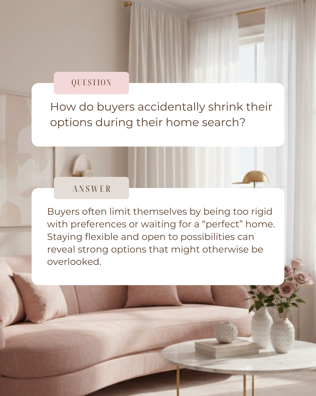 Sometimes the biggest barrier in a home search isn’t the market, it’s narrow expectations. Keeping an open mind can expand your options and lead to opportunities you didn’t initially consider. #Realtor #CanadianRealtor #Investment #DreamHome #MarketT