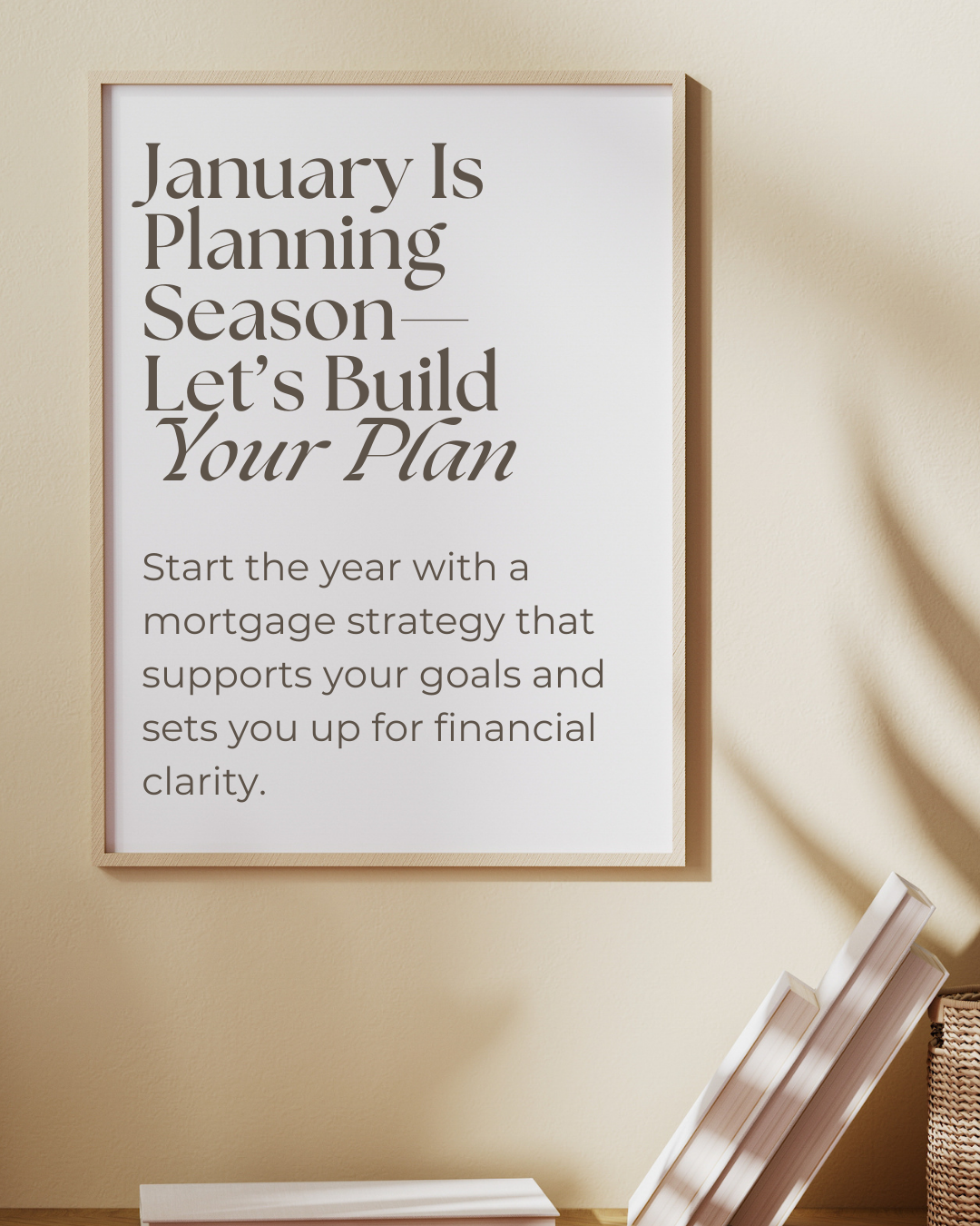 January is the perfect month to map out your mortgage and financial goals for the year ahead. A clear plan now can make every decision easier—and more strategic. Let’s build a roadmap that aligns with your 2026 vision.

#CanadianMortgages #MortgageBr