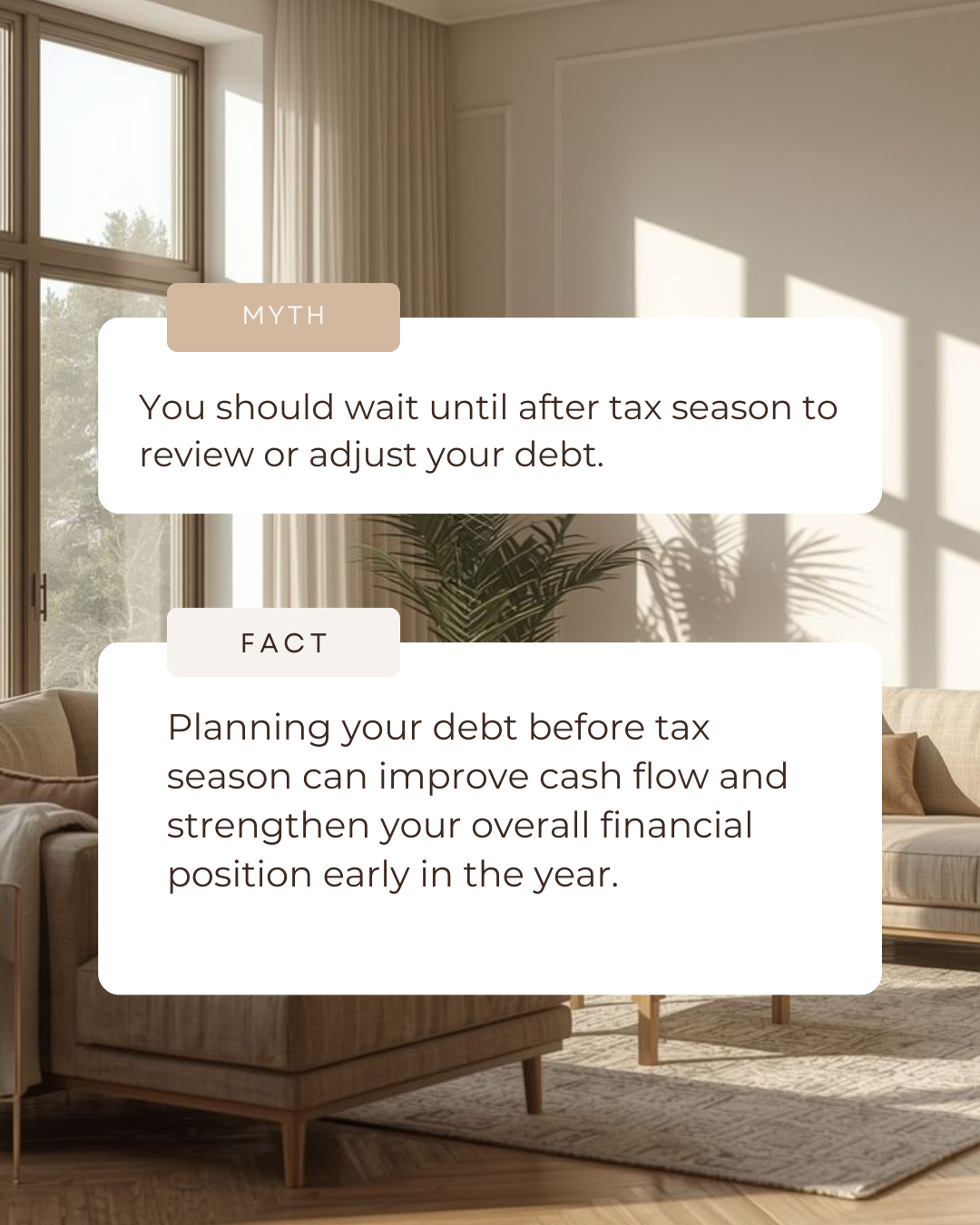 Tax season isn’t just about filing—it’s a smart time to review your debt strategy. Getting ahead now can improve cash flow, reduce stress, and put you in a stronger position for the rest of the year.

#CanadianBroker #CanadianAgent #HomeLoan #Investm