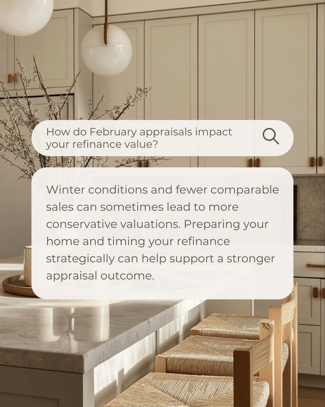 February appraisals can play a bigger role in your refinance than you might expect. With winter market conditions in mind, preparation and timing can make all the difference in the value you receive.

#CanadianBroker #CanadianAgent #HomeLoan #Investm